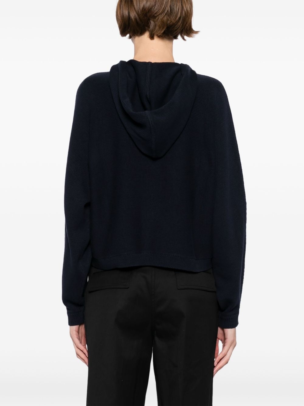 hooded zip-up jacket - 4