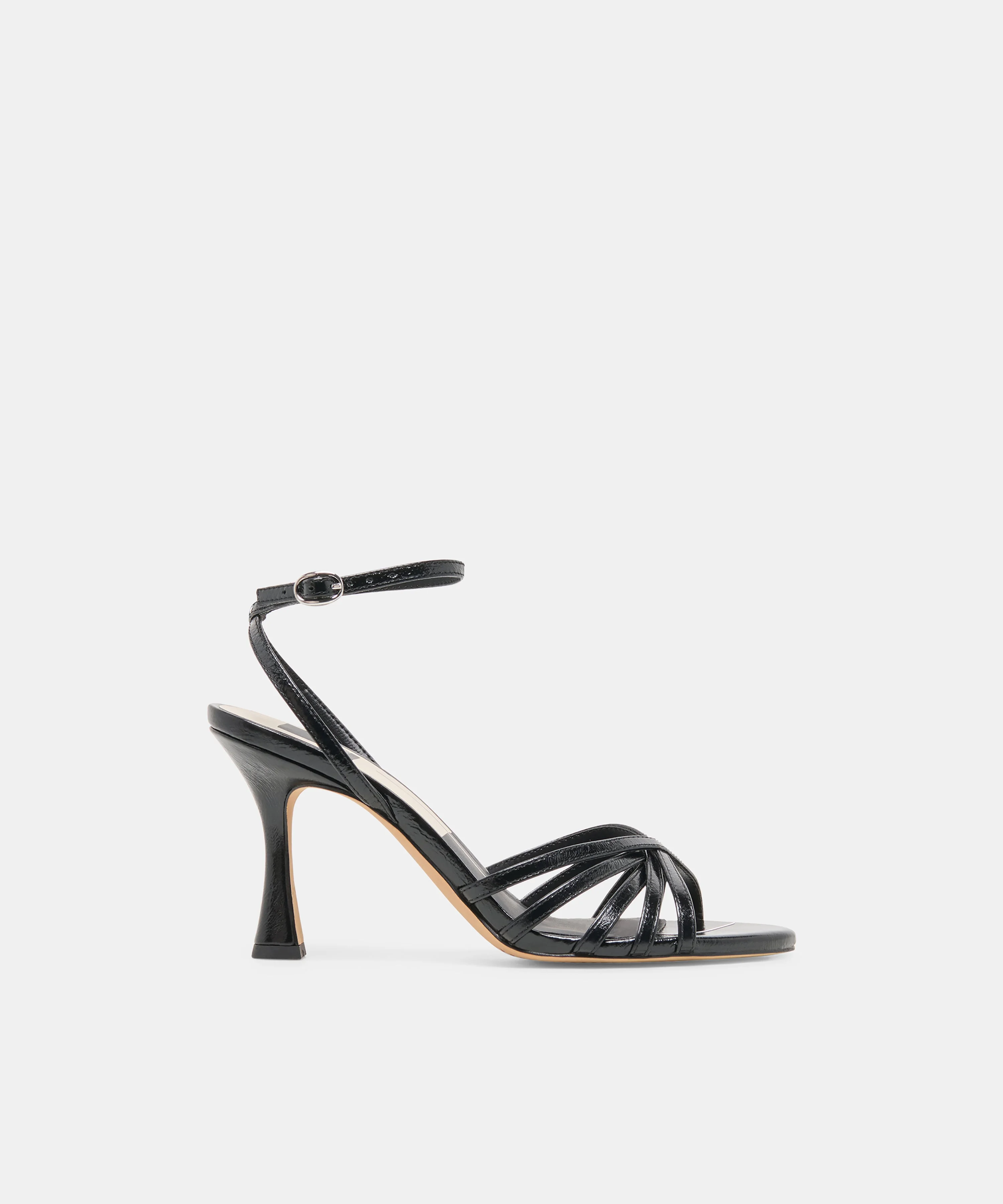 RIKI HEELS BLACK LEATHER - 1