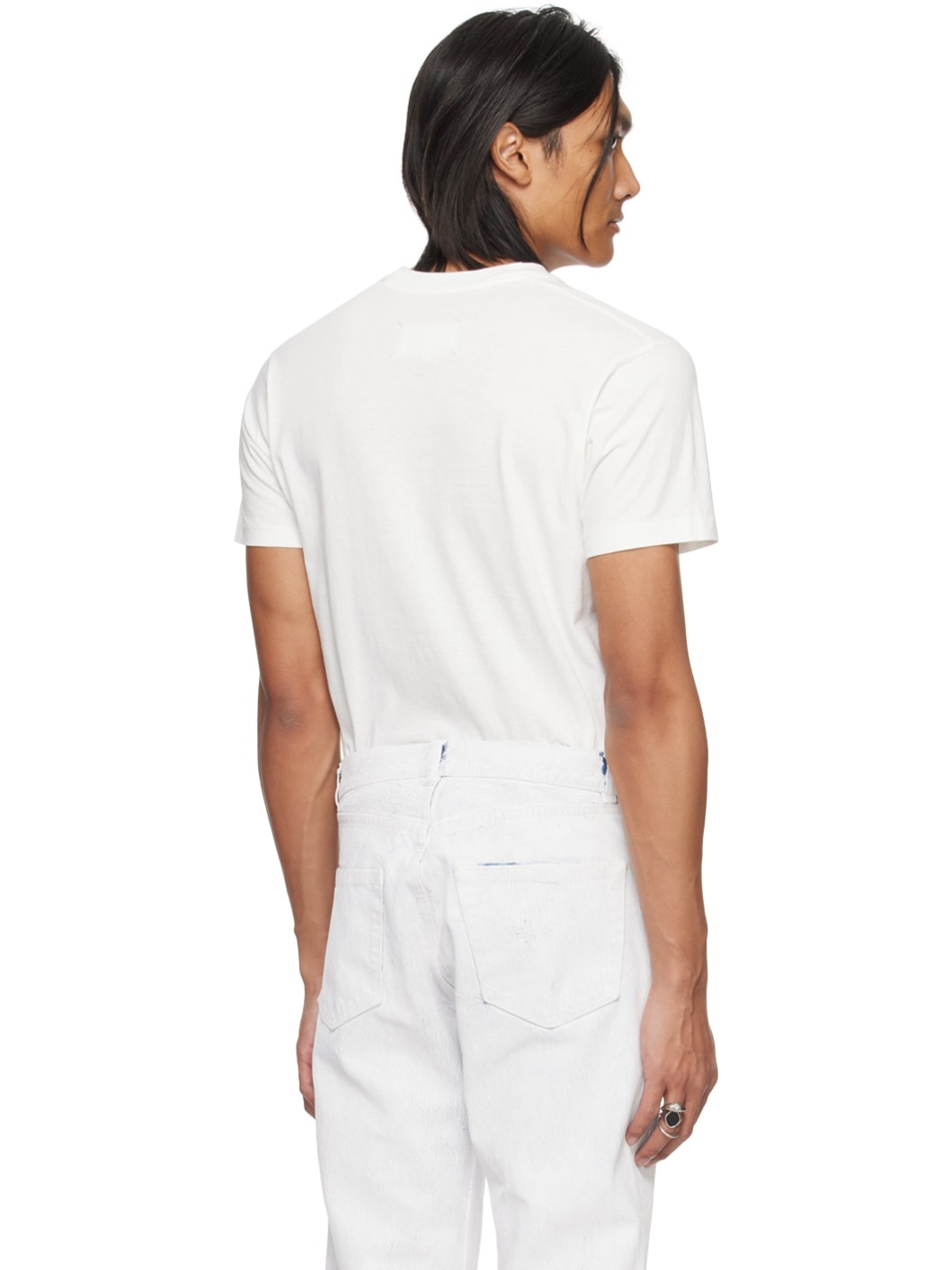 White Reverse T-Shirt - 3