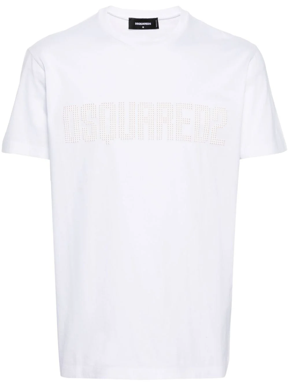 logo-appliqué cotton T-shirt - 1