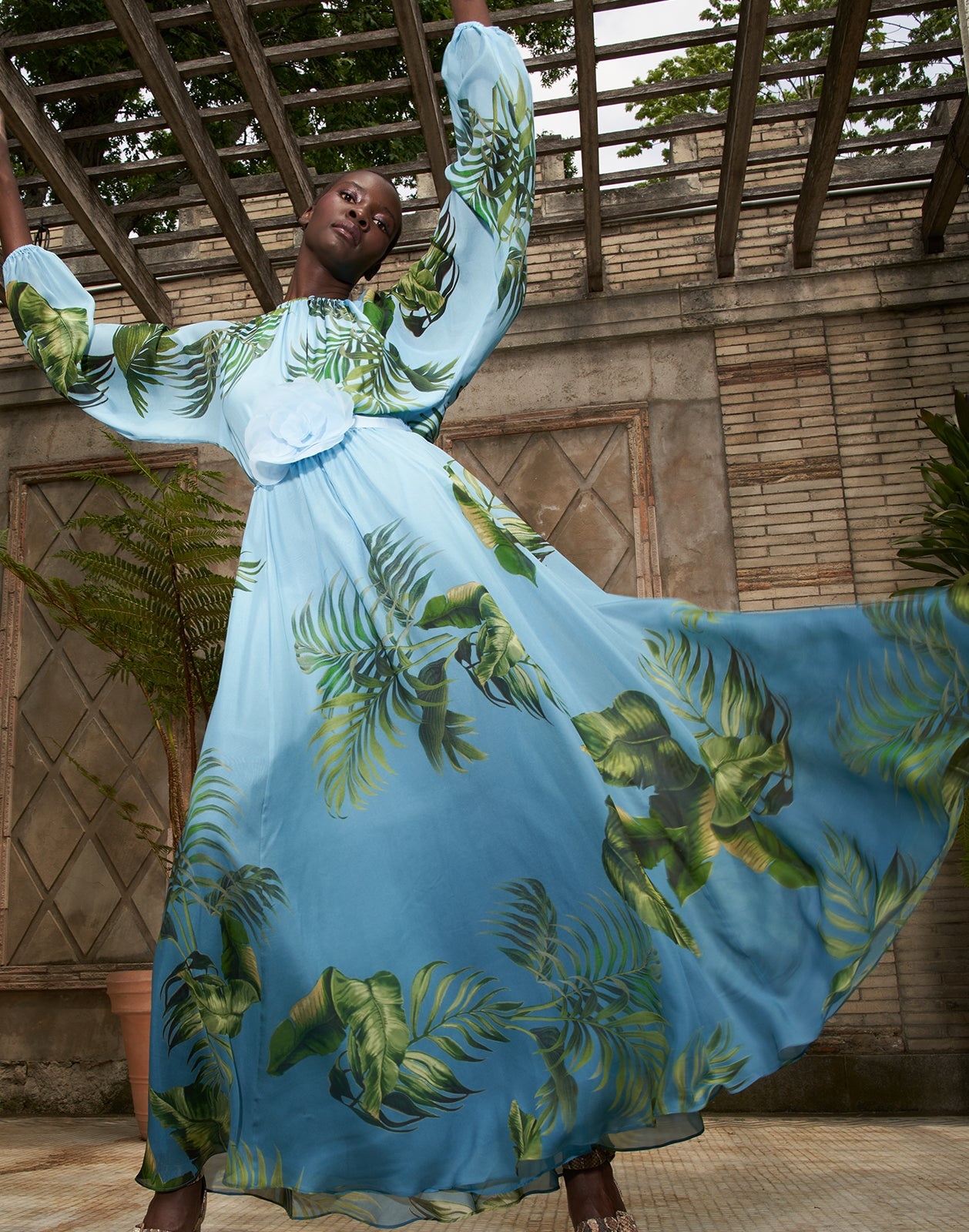 Messina Silk Dress - 1
