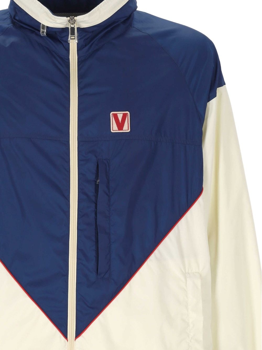 VLogo-patch windbreaker - 3