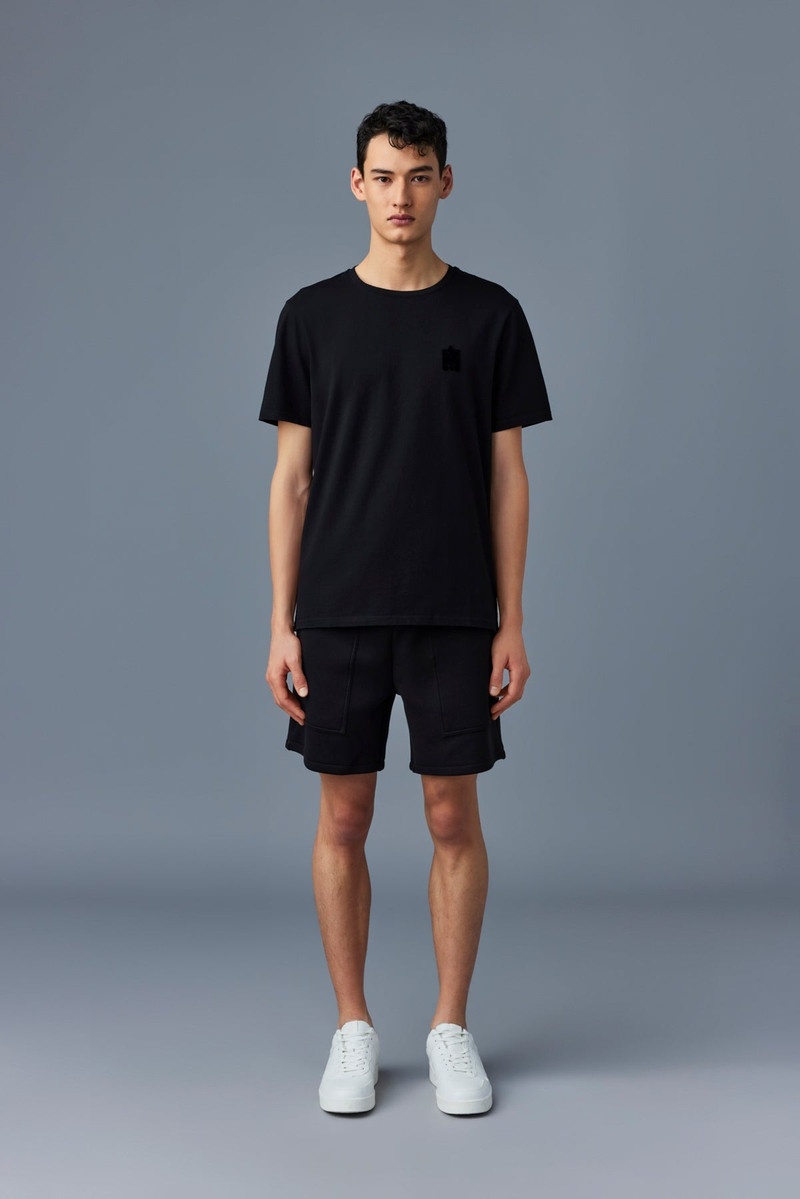 MACKAGE DEV Tee-shirt with velvet logo outlook