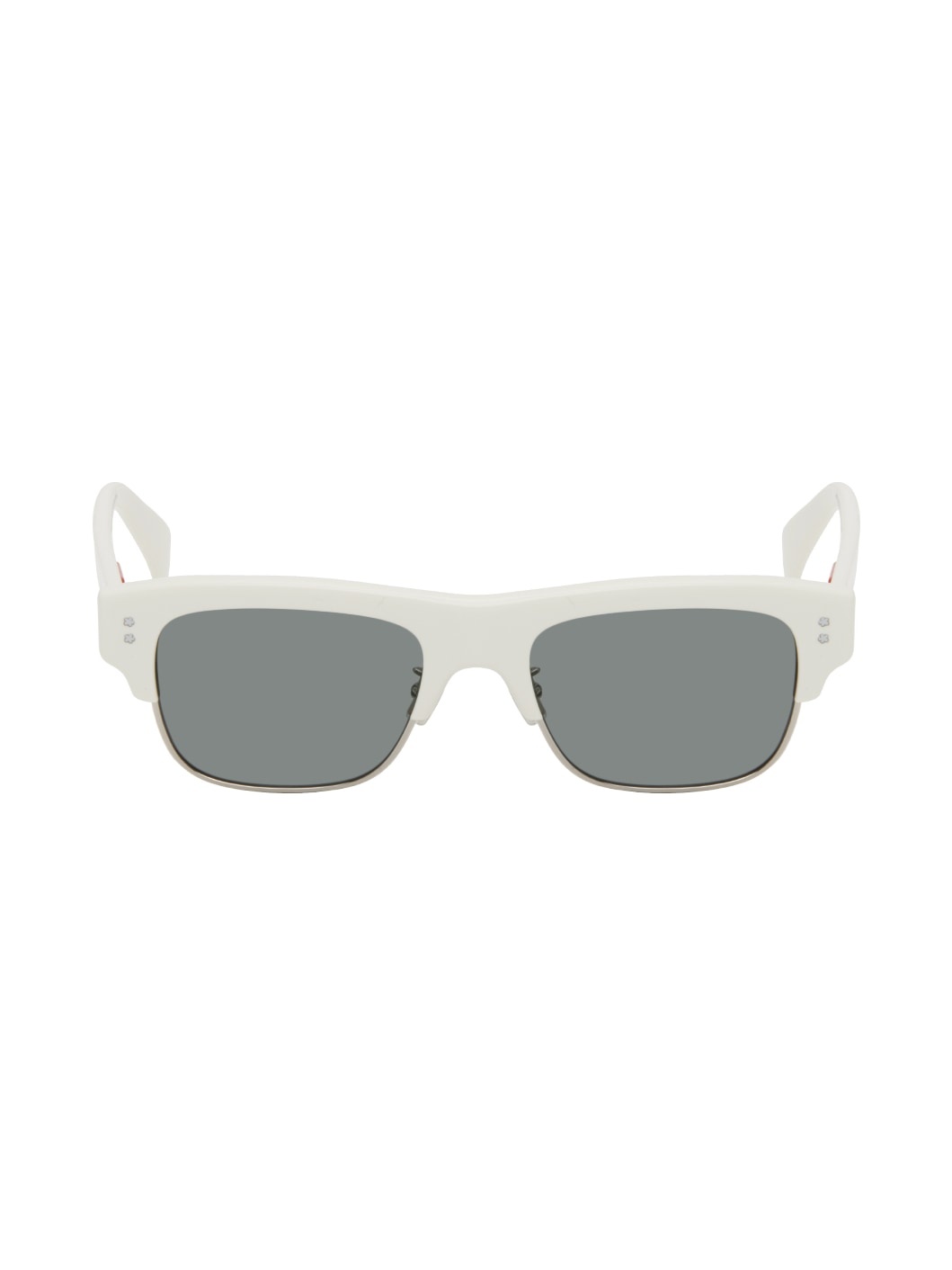 White Kenzo Paris Boke Flower Sunglasses - 1
