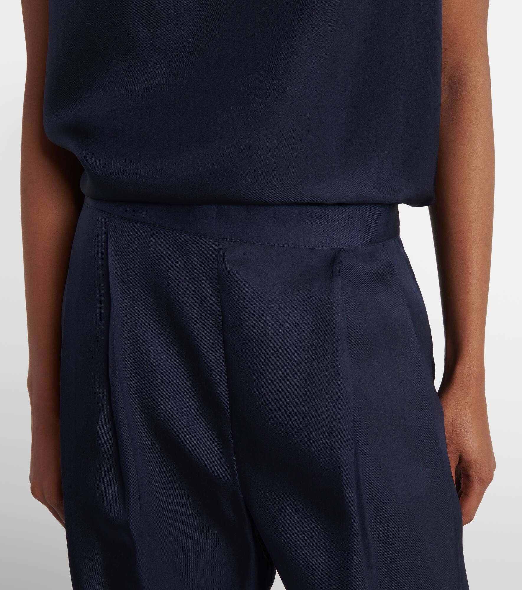 Isola silk wide-leg pants - 4