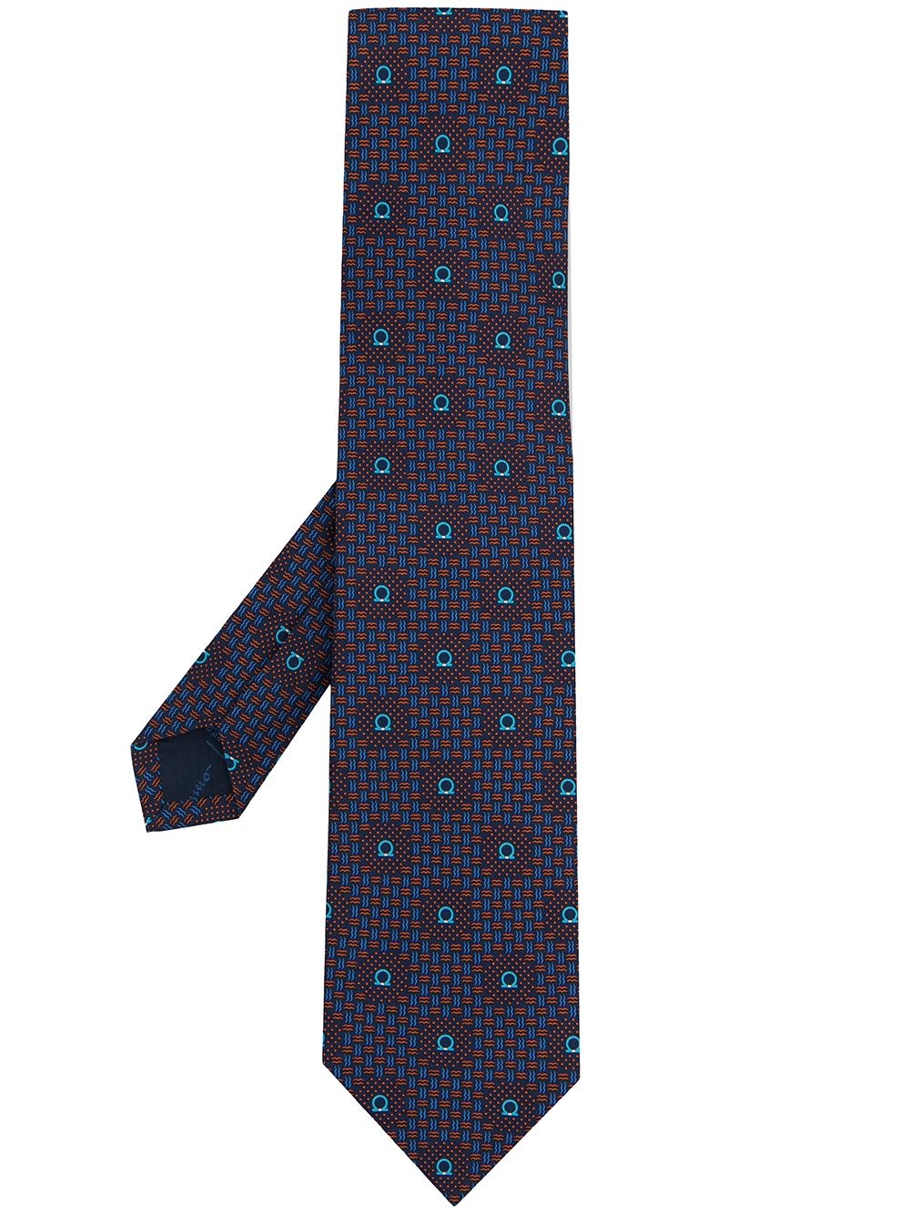 Gancini-pattern tie - 1