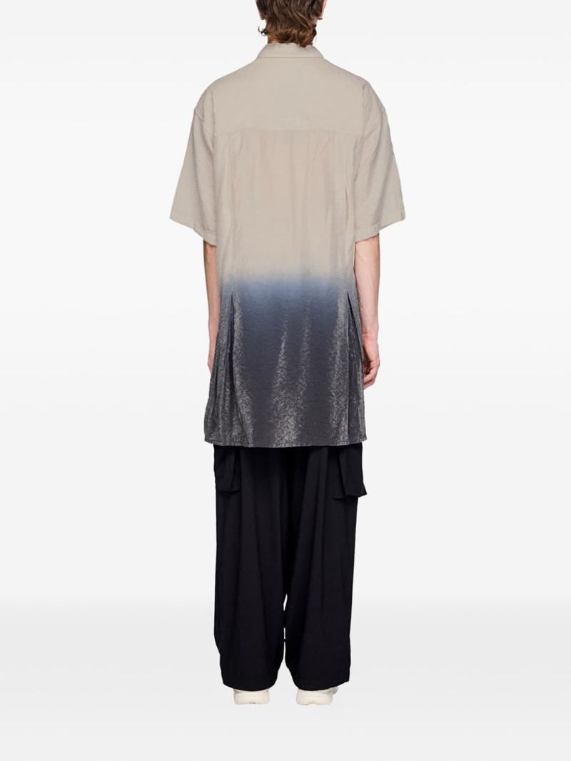 dip-dye short-sleeve shirt 4
