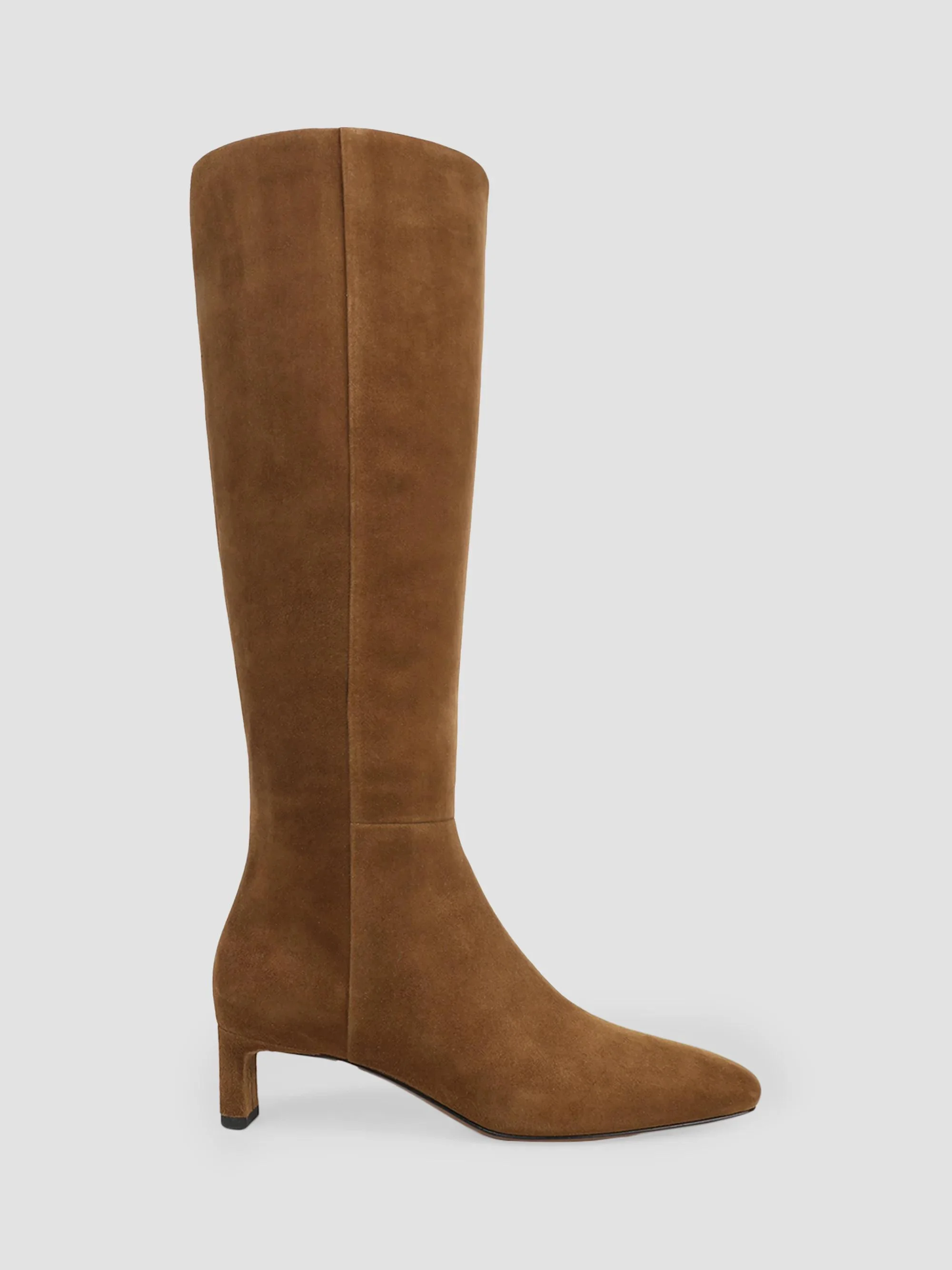 Women's Lilith 45MM Tall Suede Knee-High Boots - Elmwood - 1