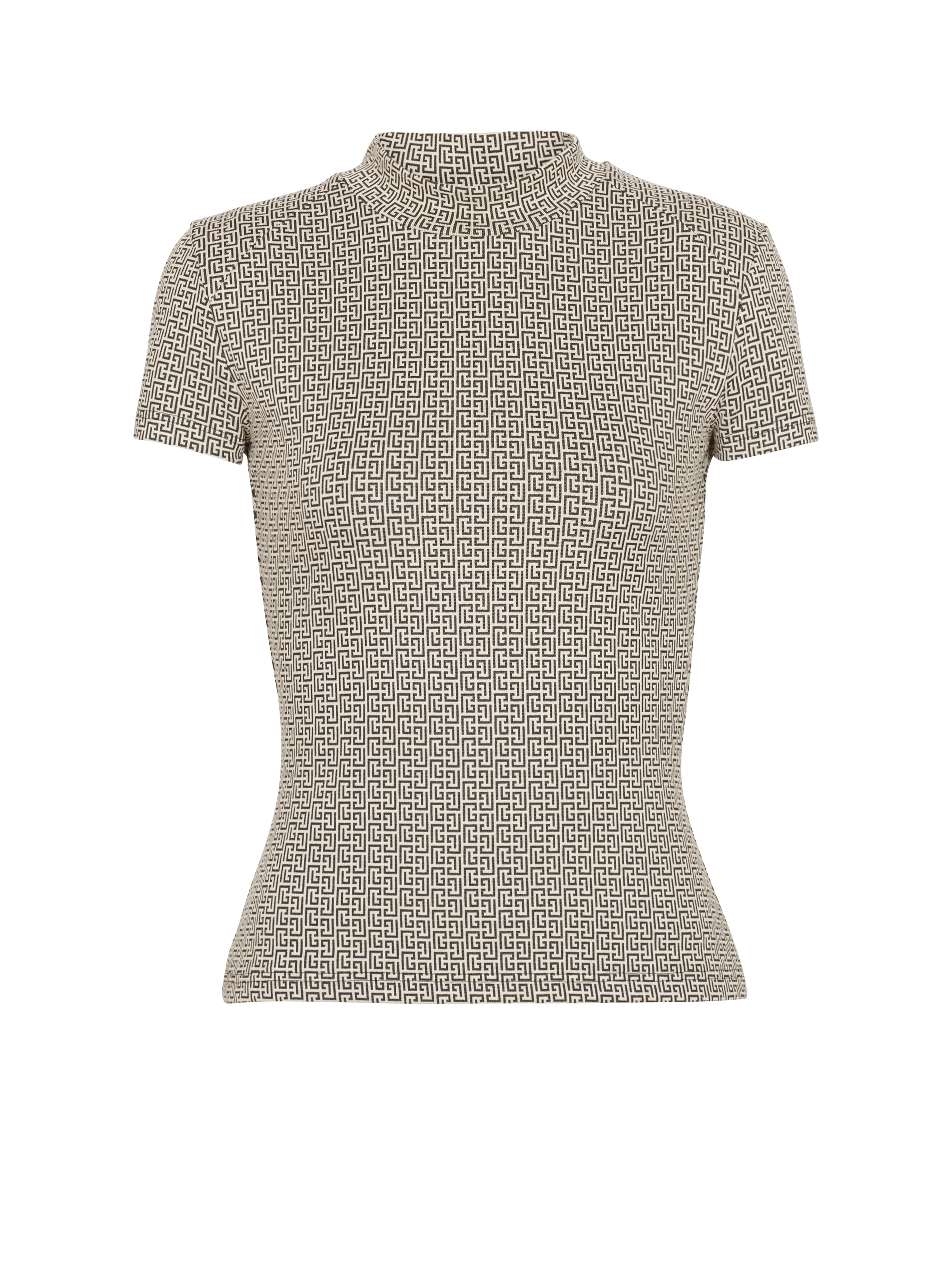 Mini monogram jacquard top - 1