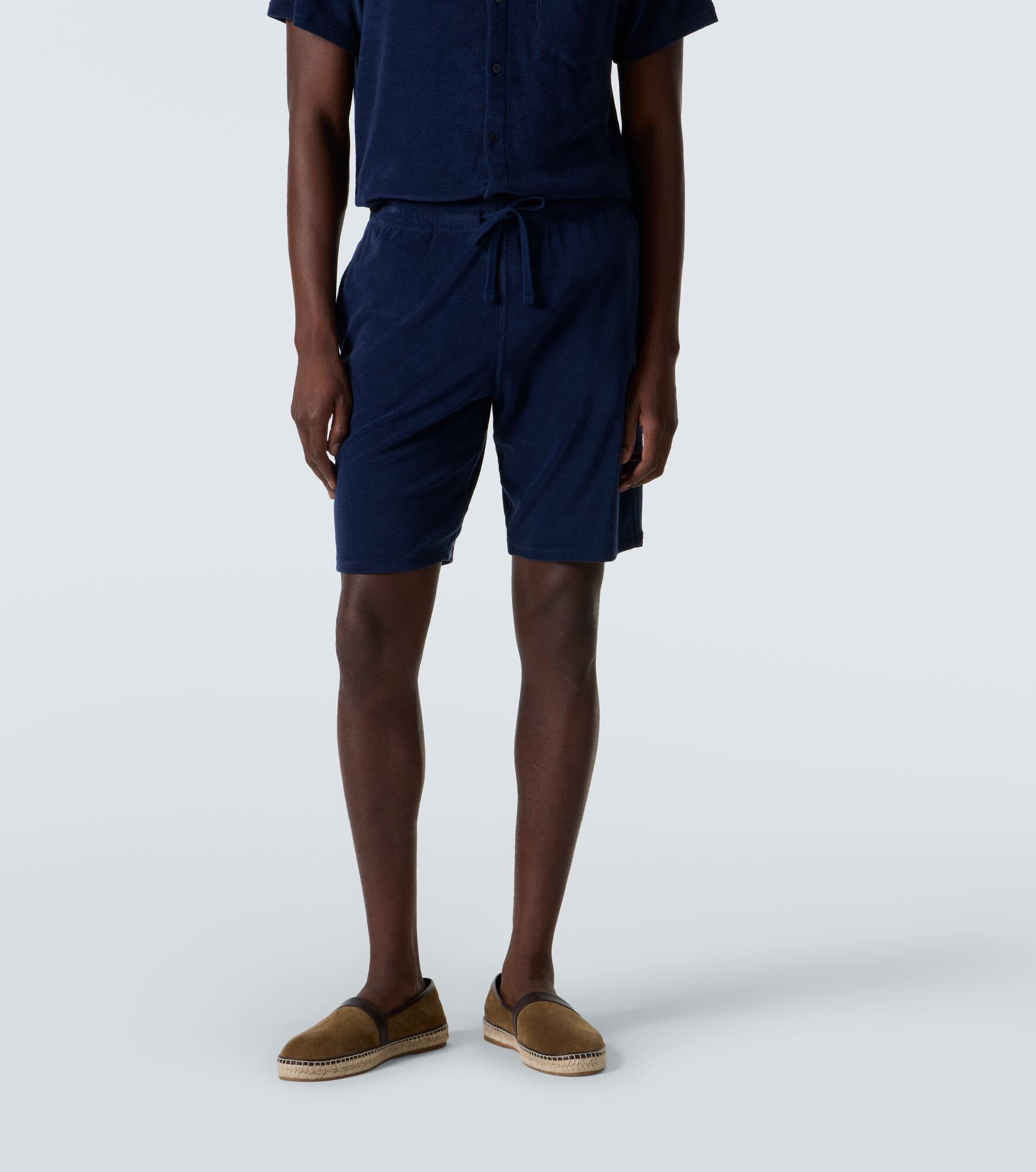 Bolide cotton-blend terry shorts - 3