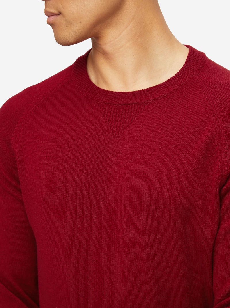 Men's Sweater Finley Cashmere Ruby - 2