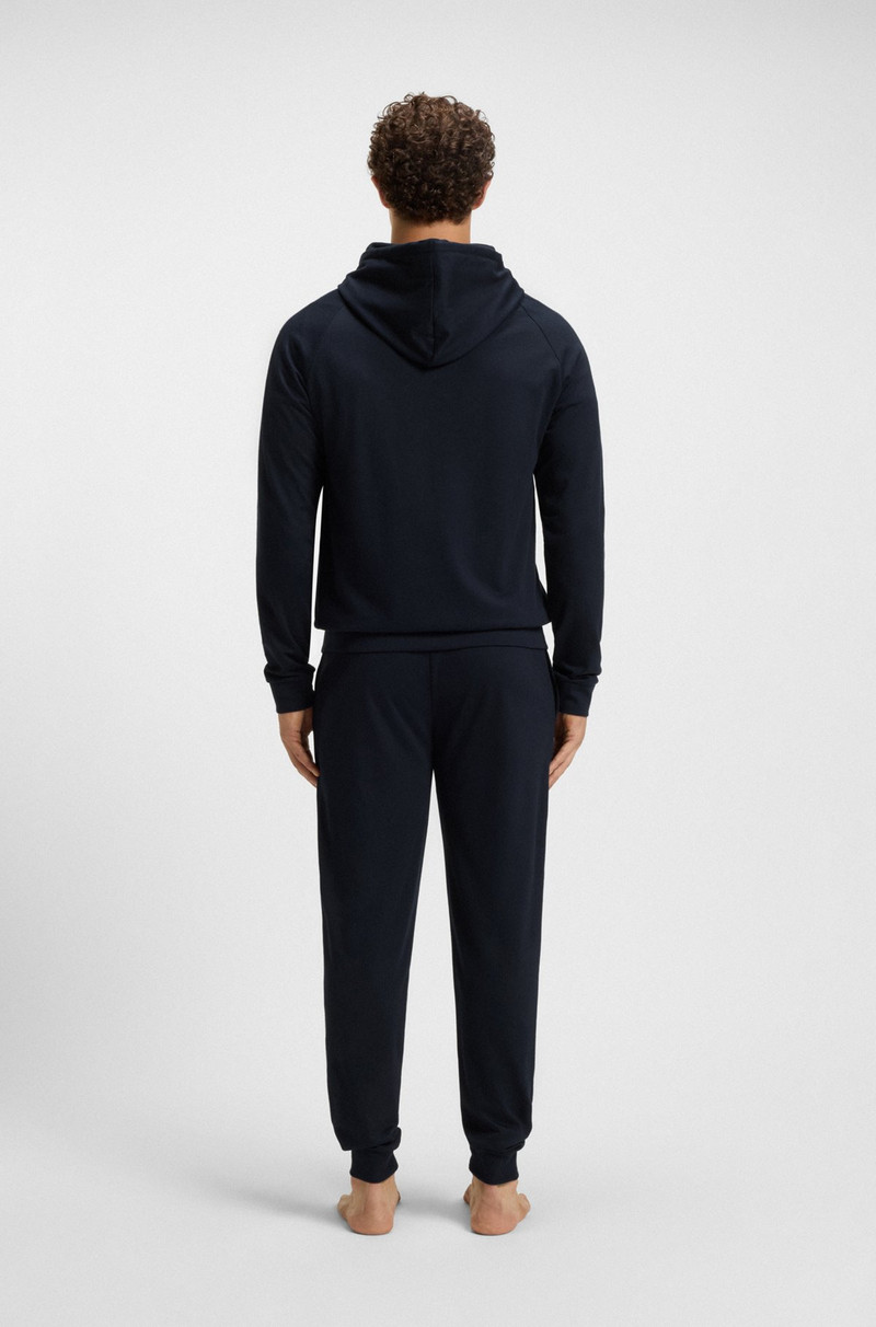 COTTON-TERRY JACKET WITH STRIPE AND LOGO 4