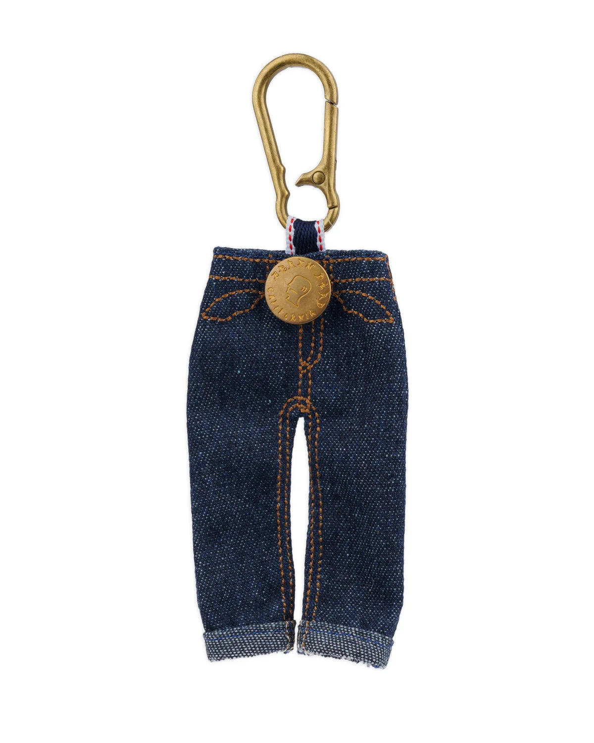 Type 00 Denim Keychain Charm - Indigo - 1