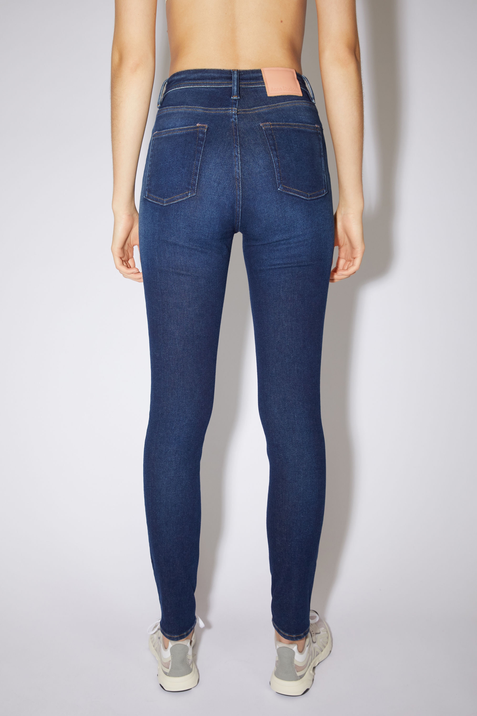 Skinny fit jeans - Peg - Dark Blue - 3