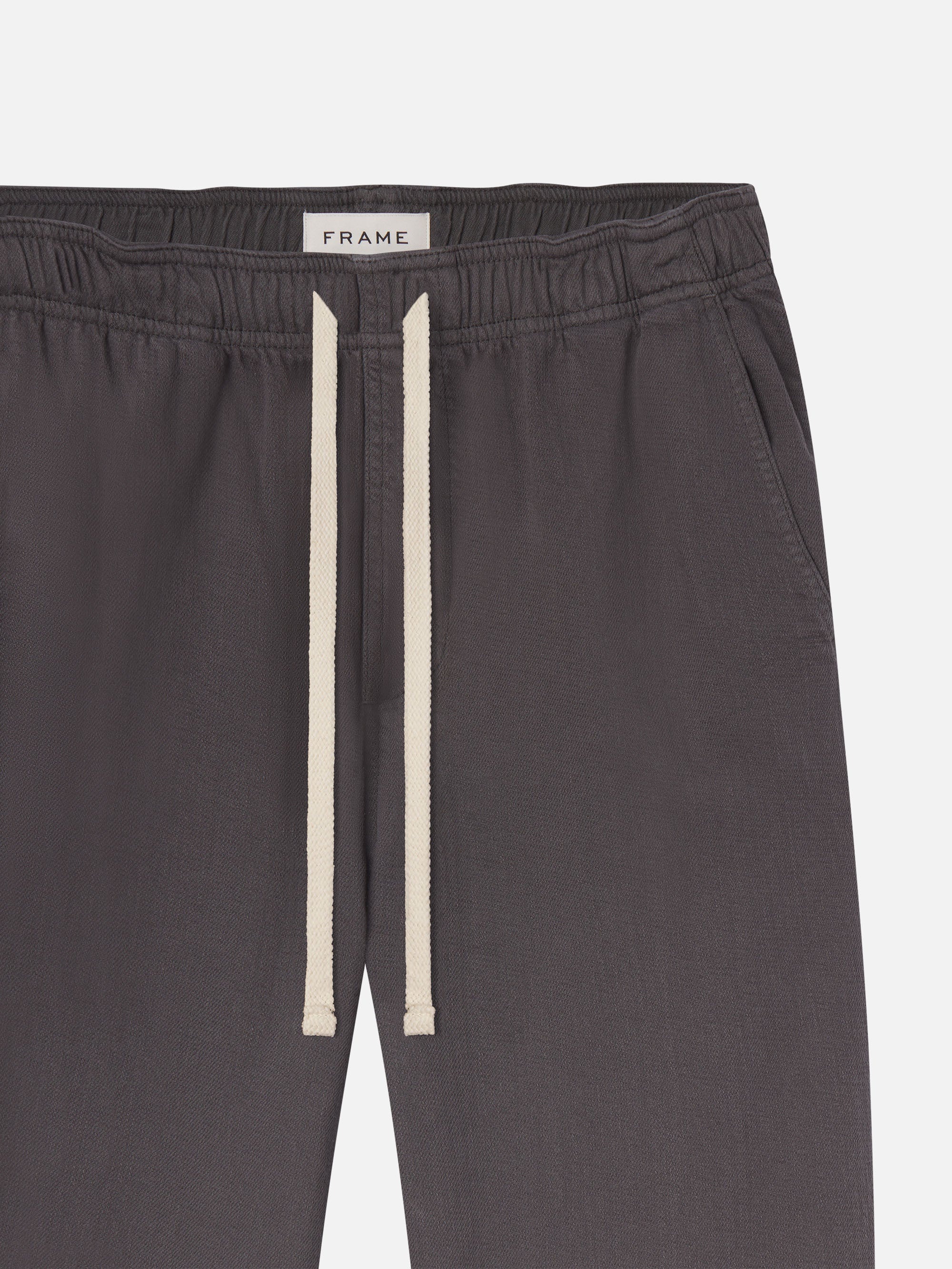 Textured Terry Travel Pant in Slate Gray - 2
