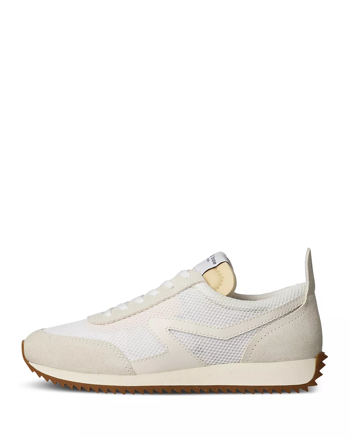 Women's Retro Mesh Lace Up Low Top Running Sneakers - 1
