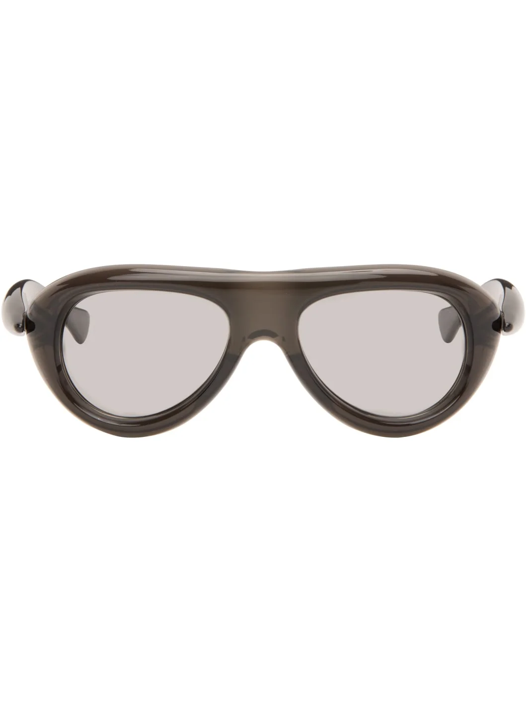 Gray Sardine Aviator Sunglasses - 1