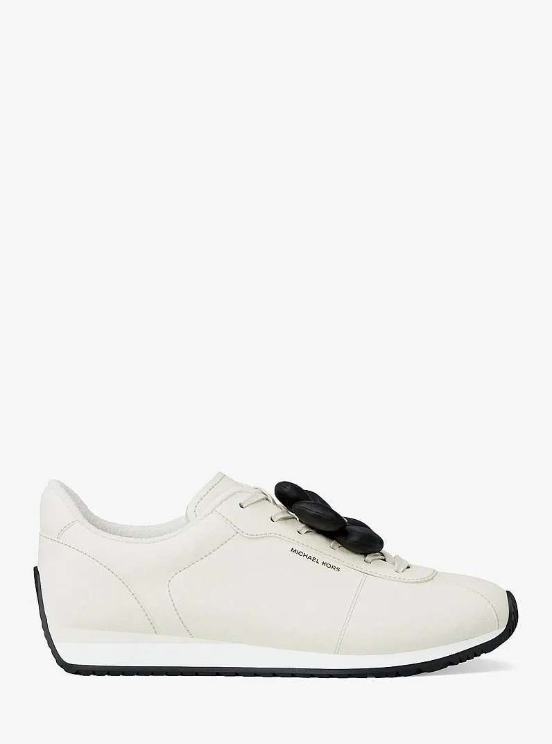 Rhodes Floral Embellished Trainer - 1