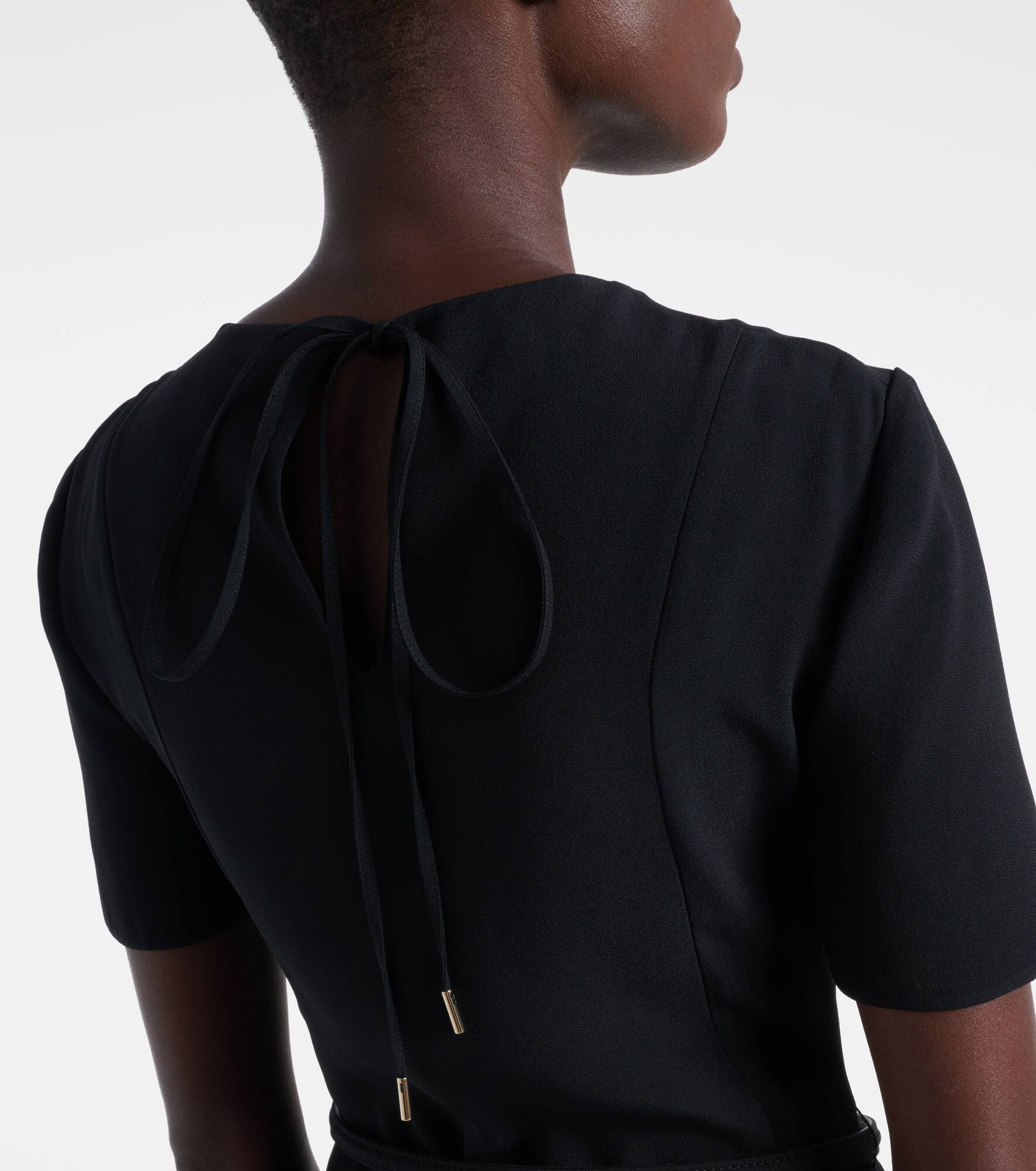 Double G belted midi dress - 7