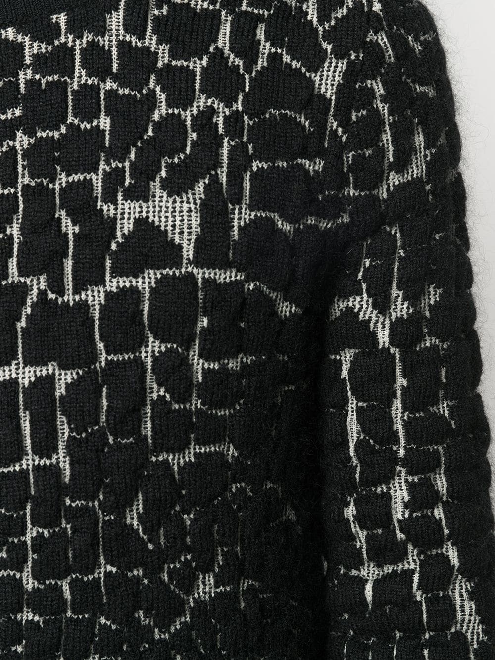 mosaic-effect jumper - 5