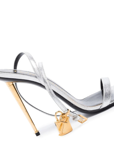 TOM FORD Padlock 105mm sandals outlook