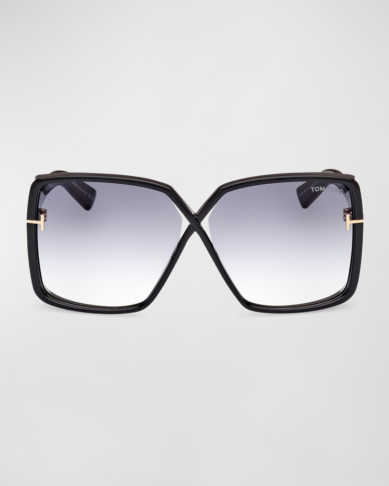 Yvonne Acetate Butterfly Sunglasses 3