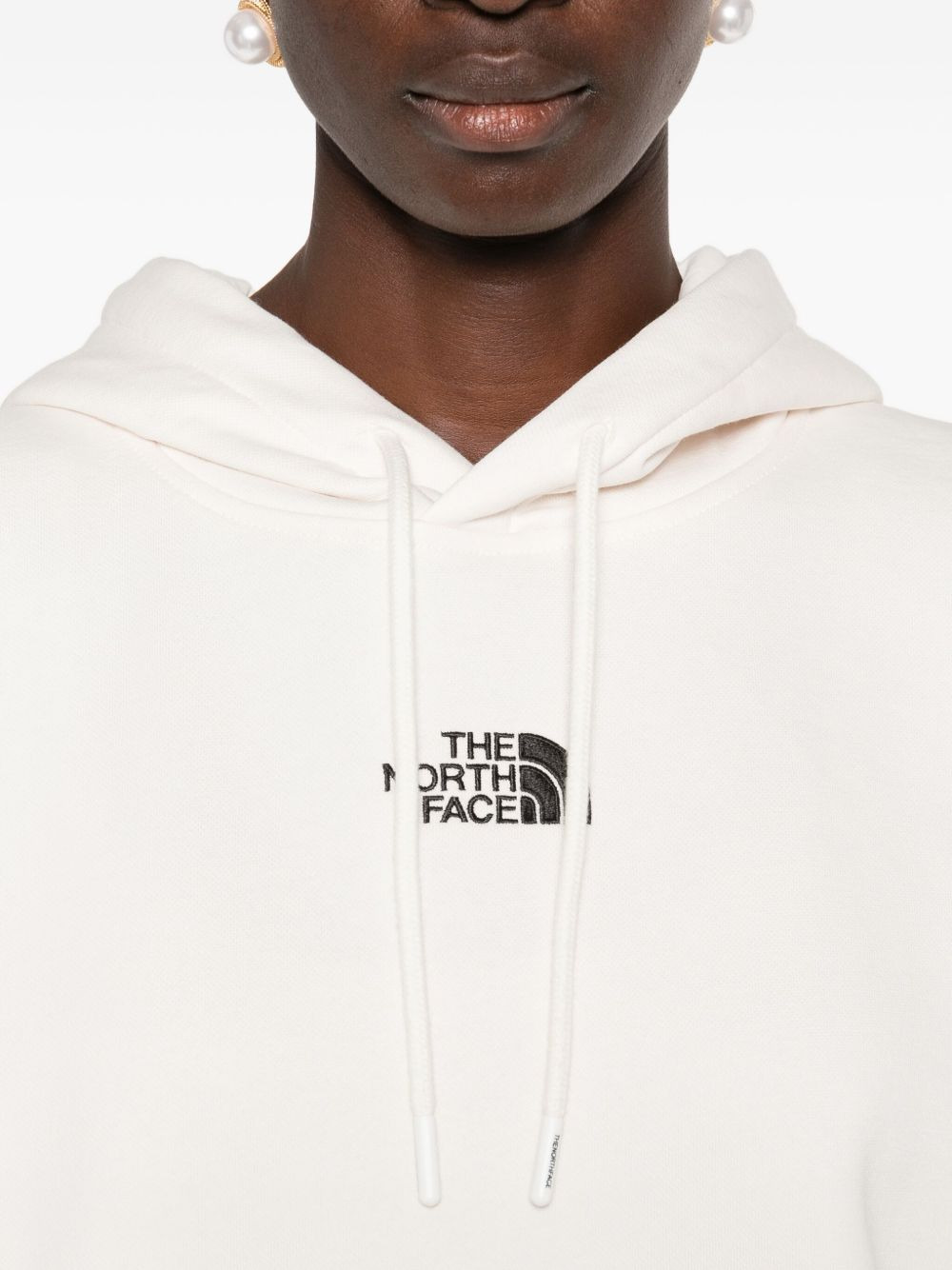 logo-embroidered hoodie - 5