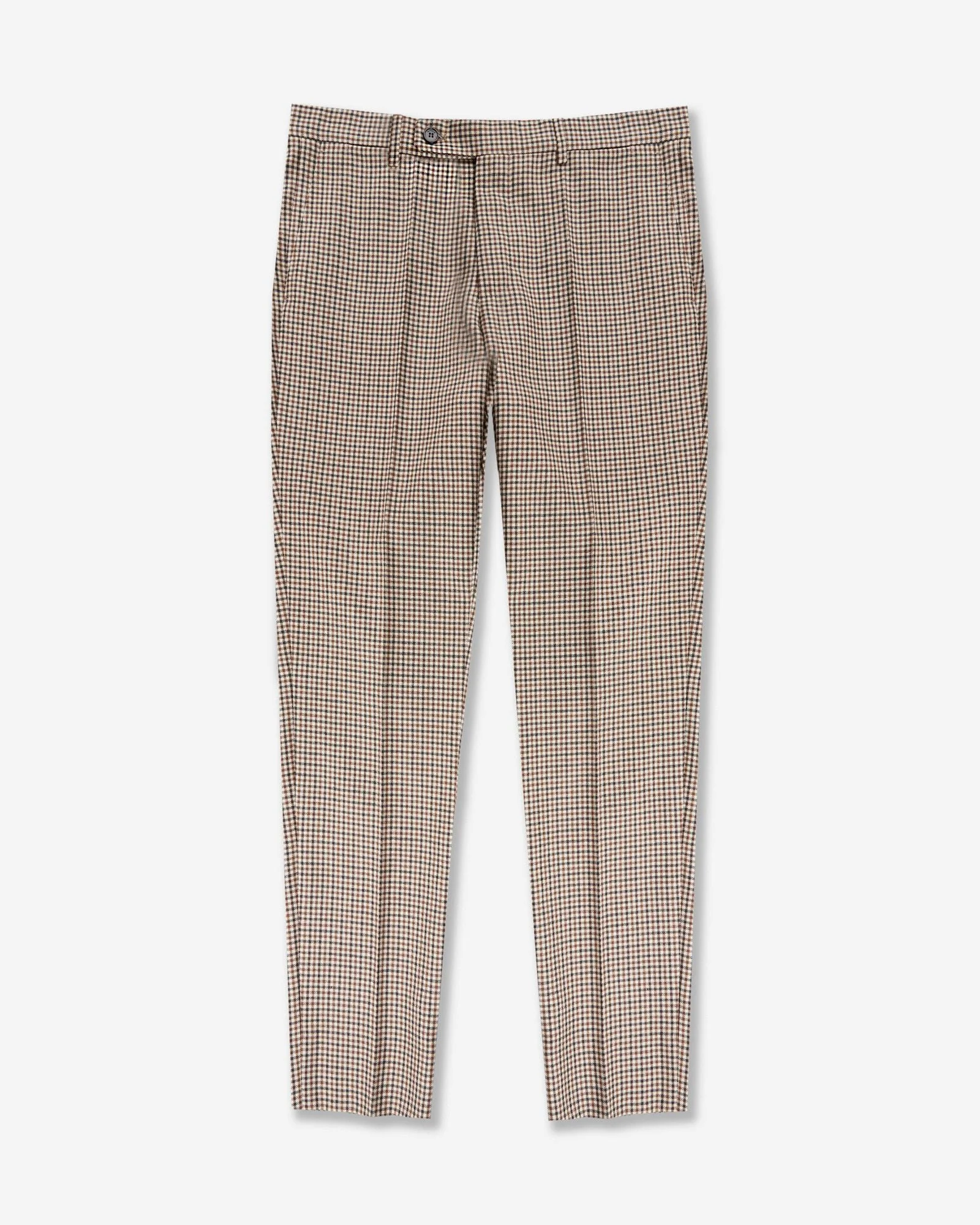Tapered fit wool trousers - 1