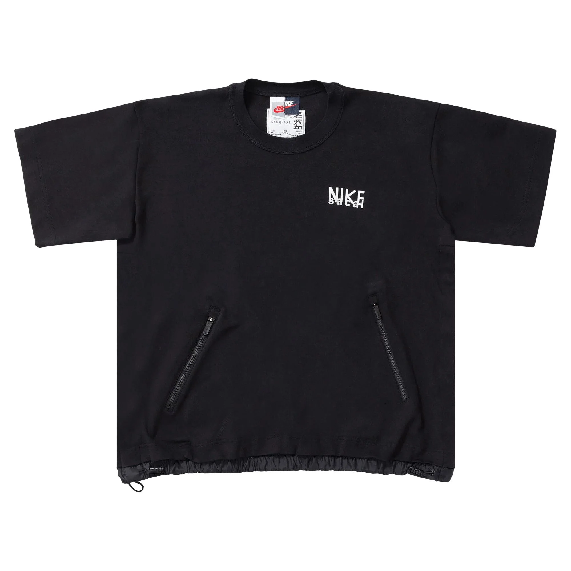 Nike x Sacai Short-Sleeve Top 'Black' - 1