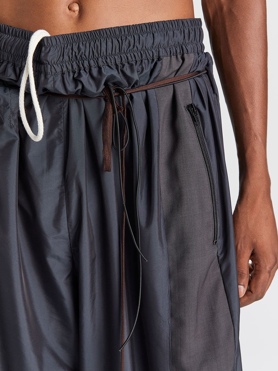 Provincia Gabber Trackpants Off Black - 5