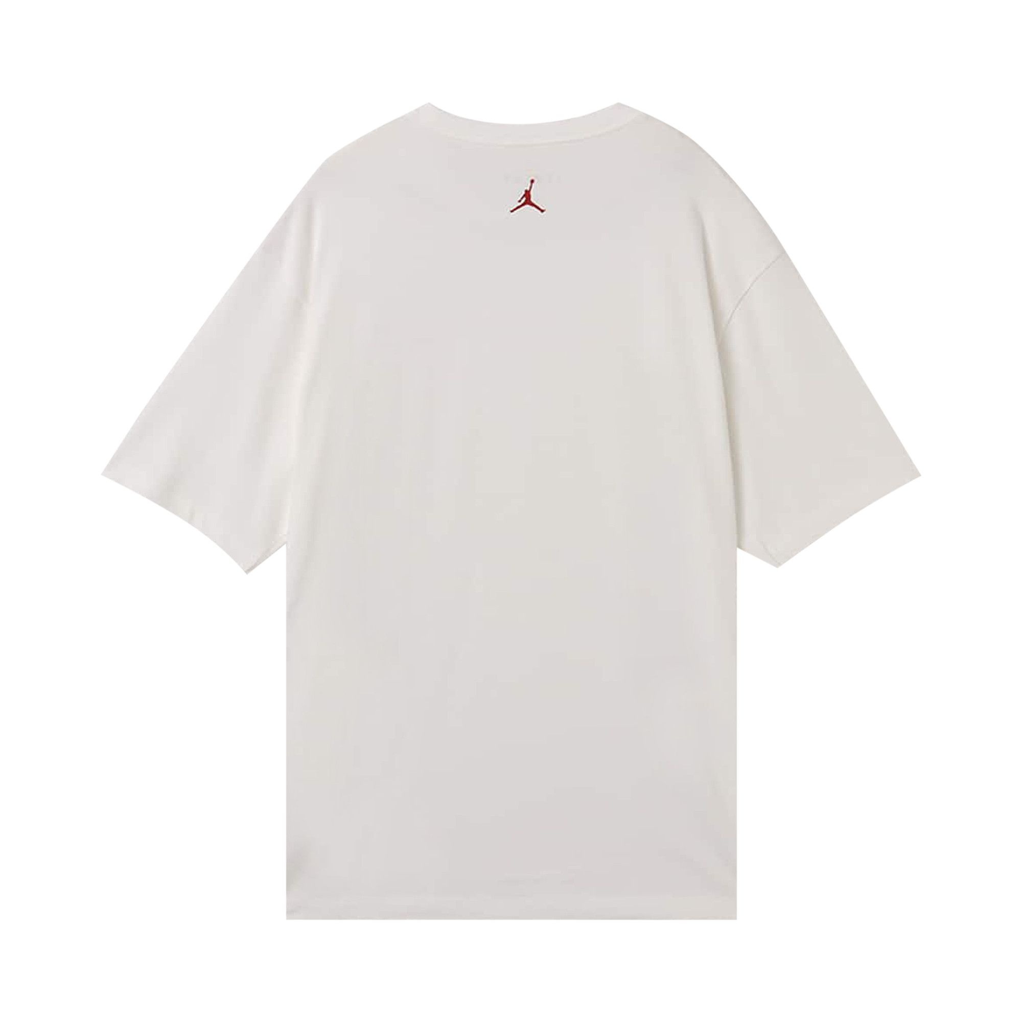 Air Jordan Sneaker Patch T-Shirt 'White/Varsity Red' - 2