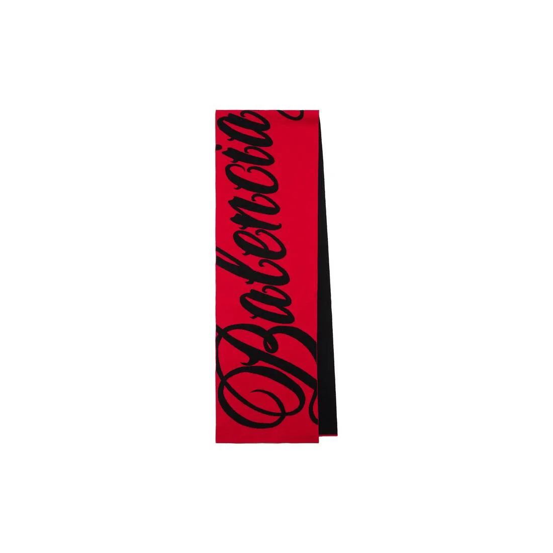 Men's Big B Scarf in Red/black - 1