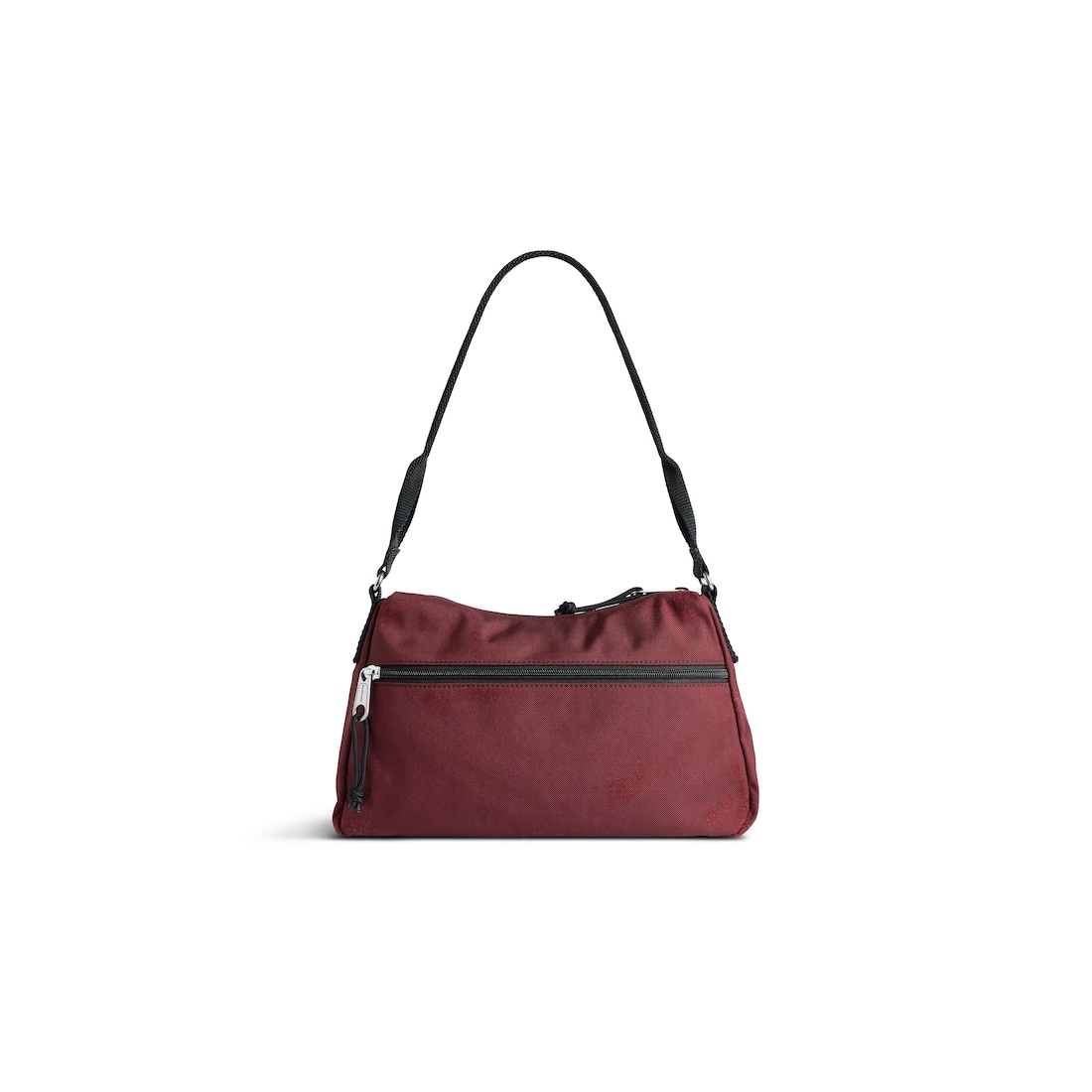 Men's Explorer Sling Pouch Used Effect  in Dark Red - 4