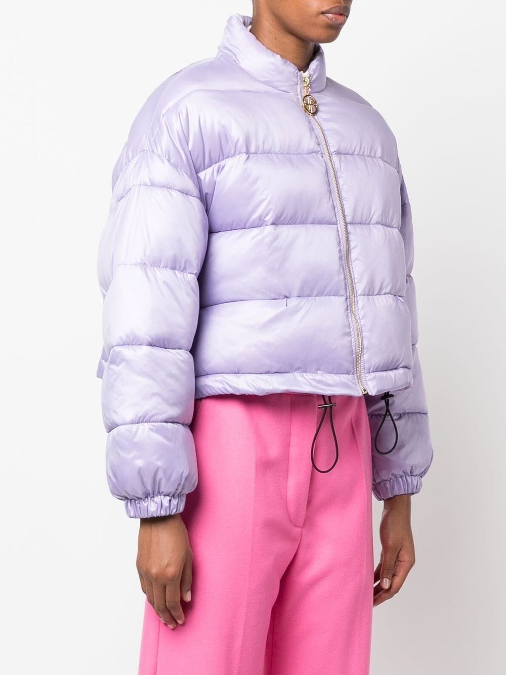 cropped puffer jacket - 4