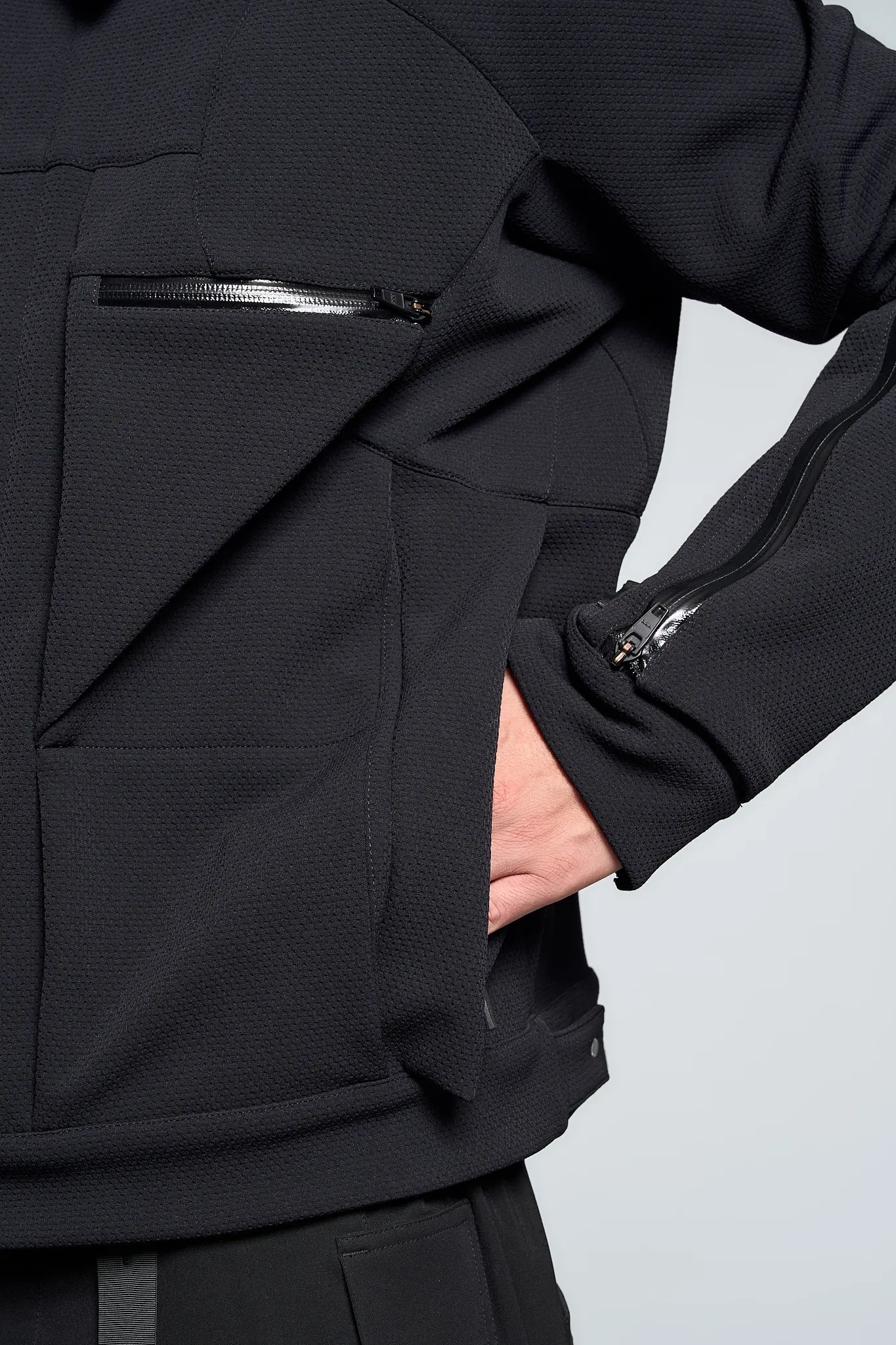 J86-SS schoeller® 3XDRY® WB-400™ Modular Work Jacket Black - 17