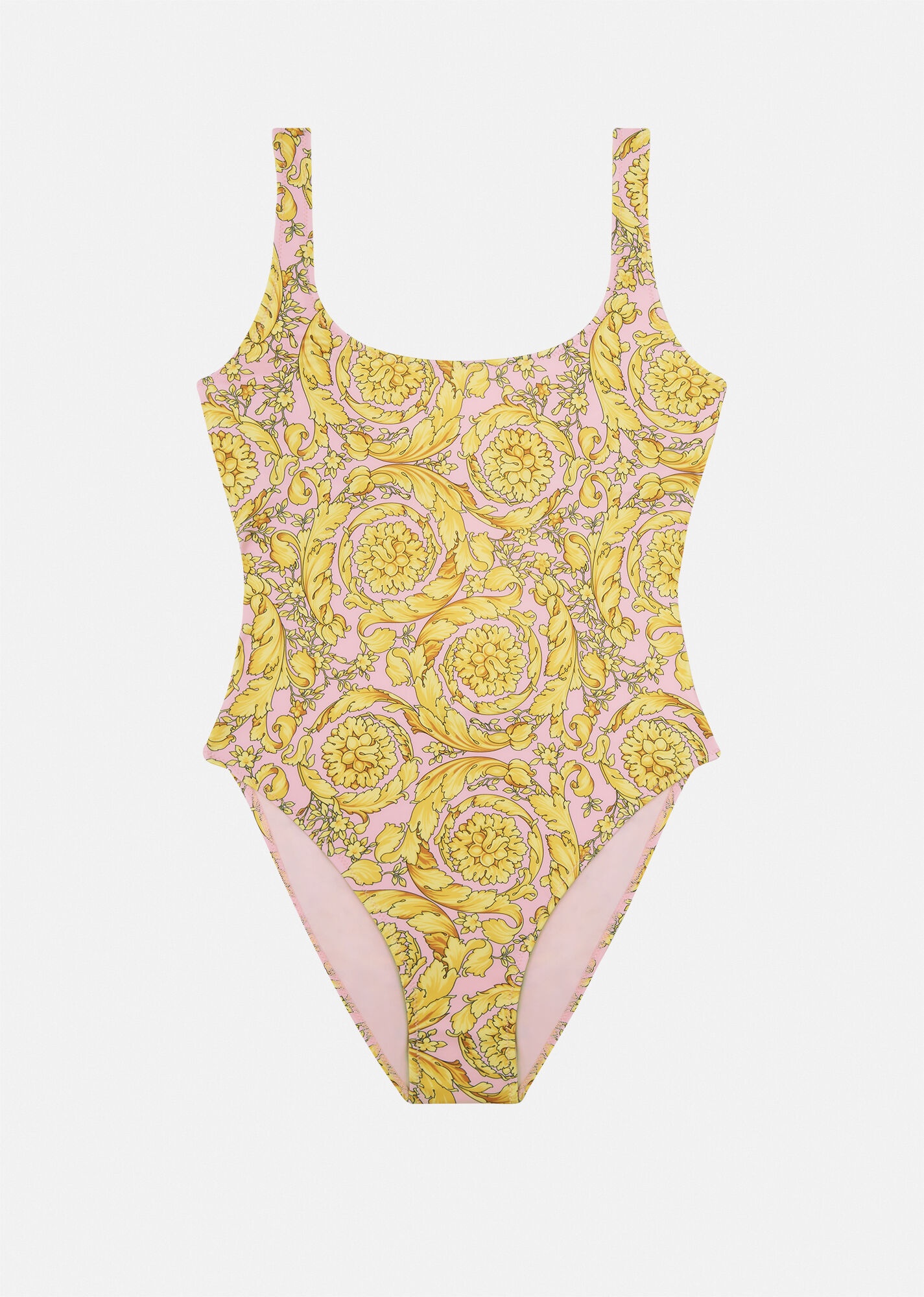Barocco Print One-Piece Swimsuit - 1