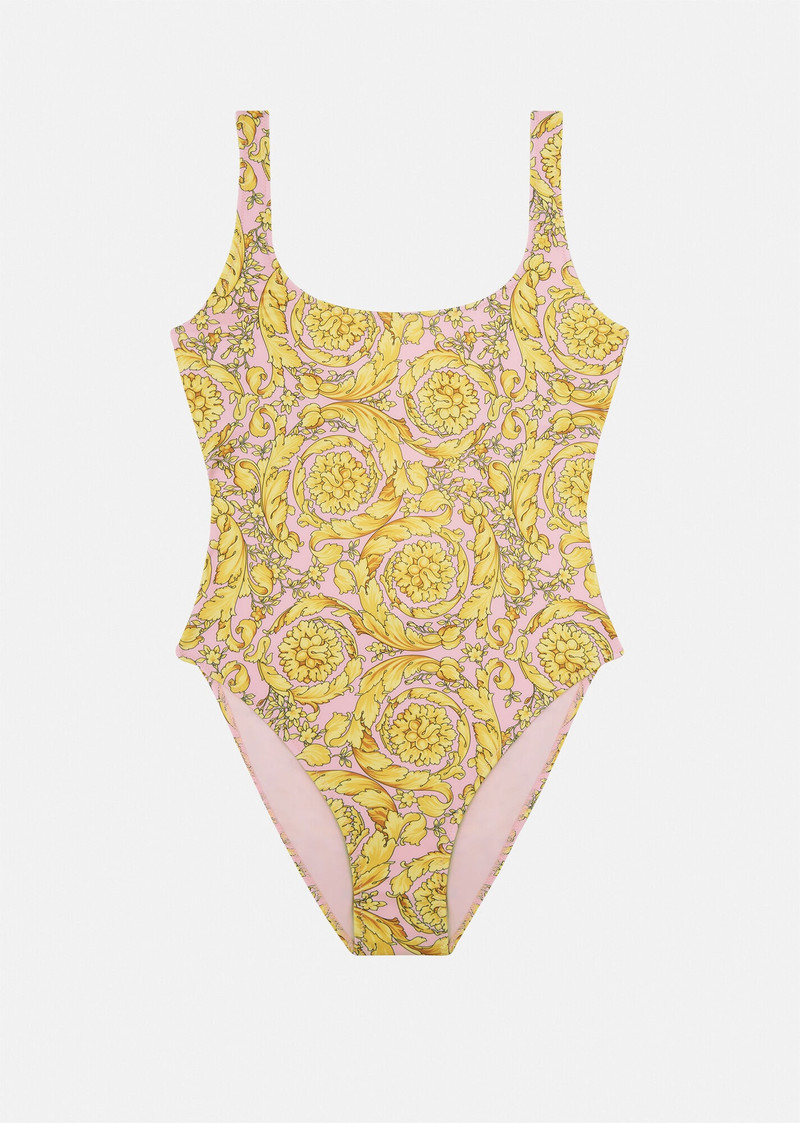 Barocco Print One-Piece Swimsuit 1