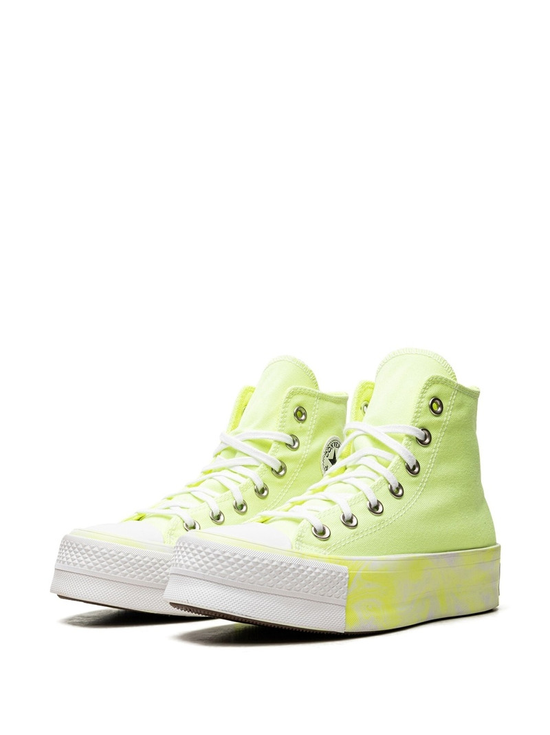 Chuck Taylor All Star Lift High "Volt Glow" sneakers 5