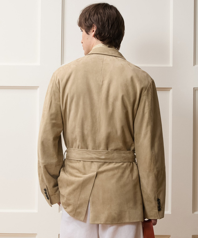 Italian Suede Cartographer's Jacket 6
