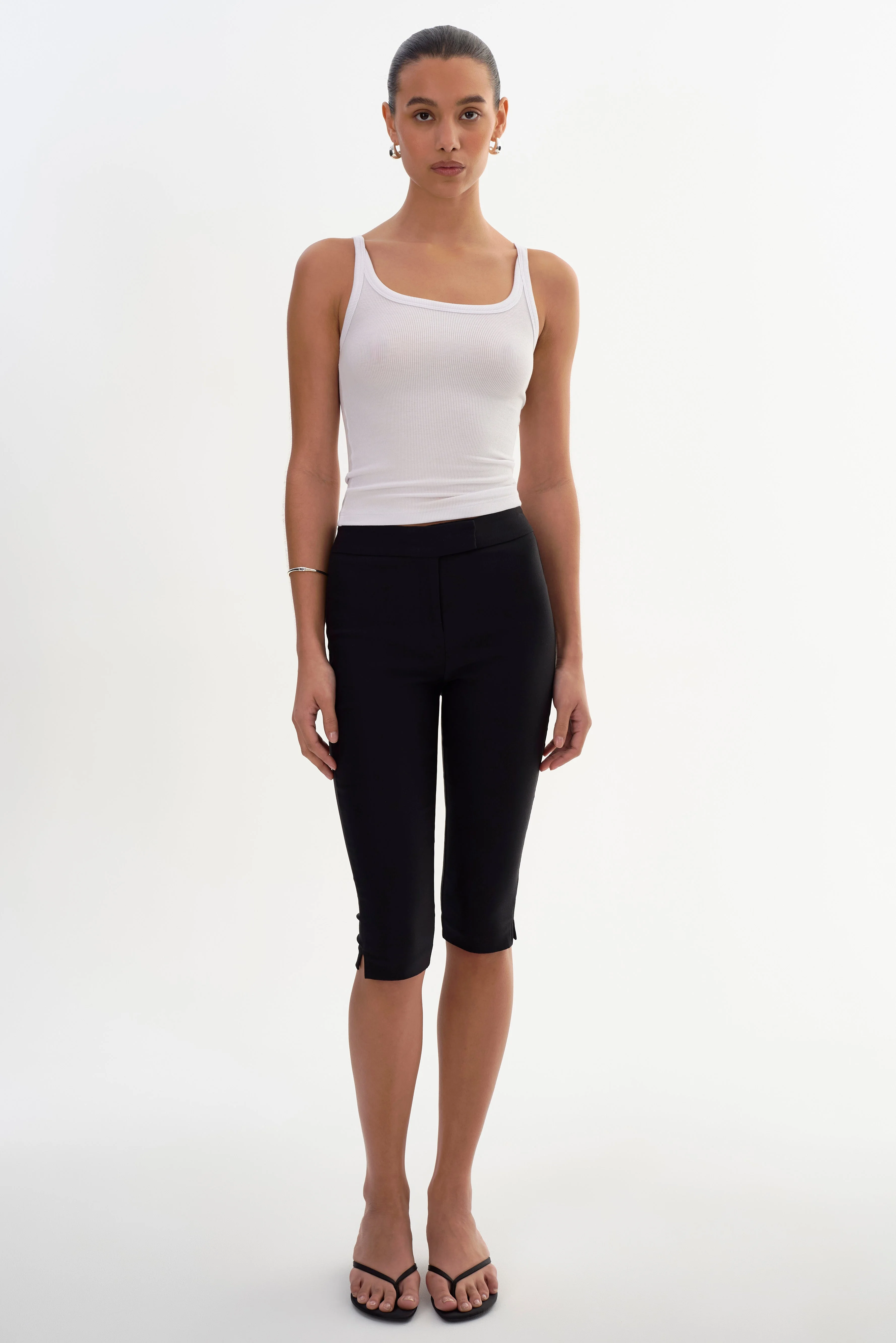 CELINE | Stretch Twill Capri - 1