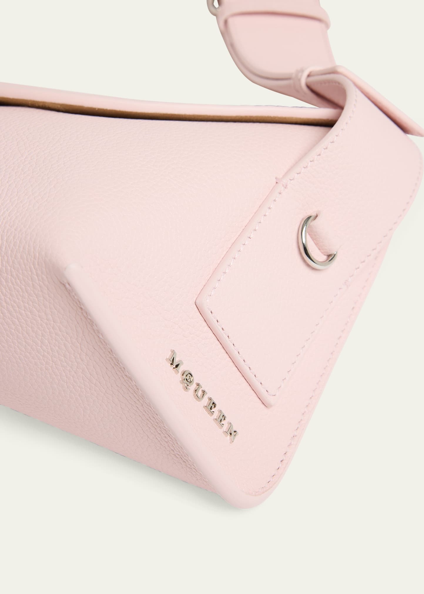 Sling Leather Crossbody Bag - 5