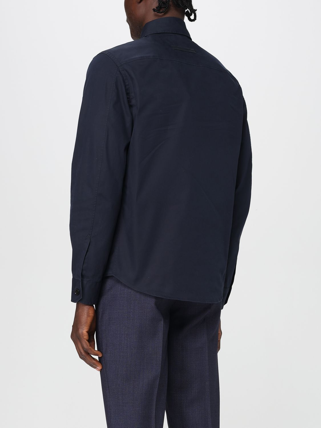Zegna Shirt Men Blue - 3