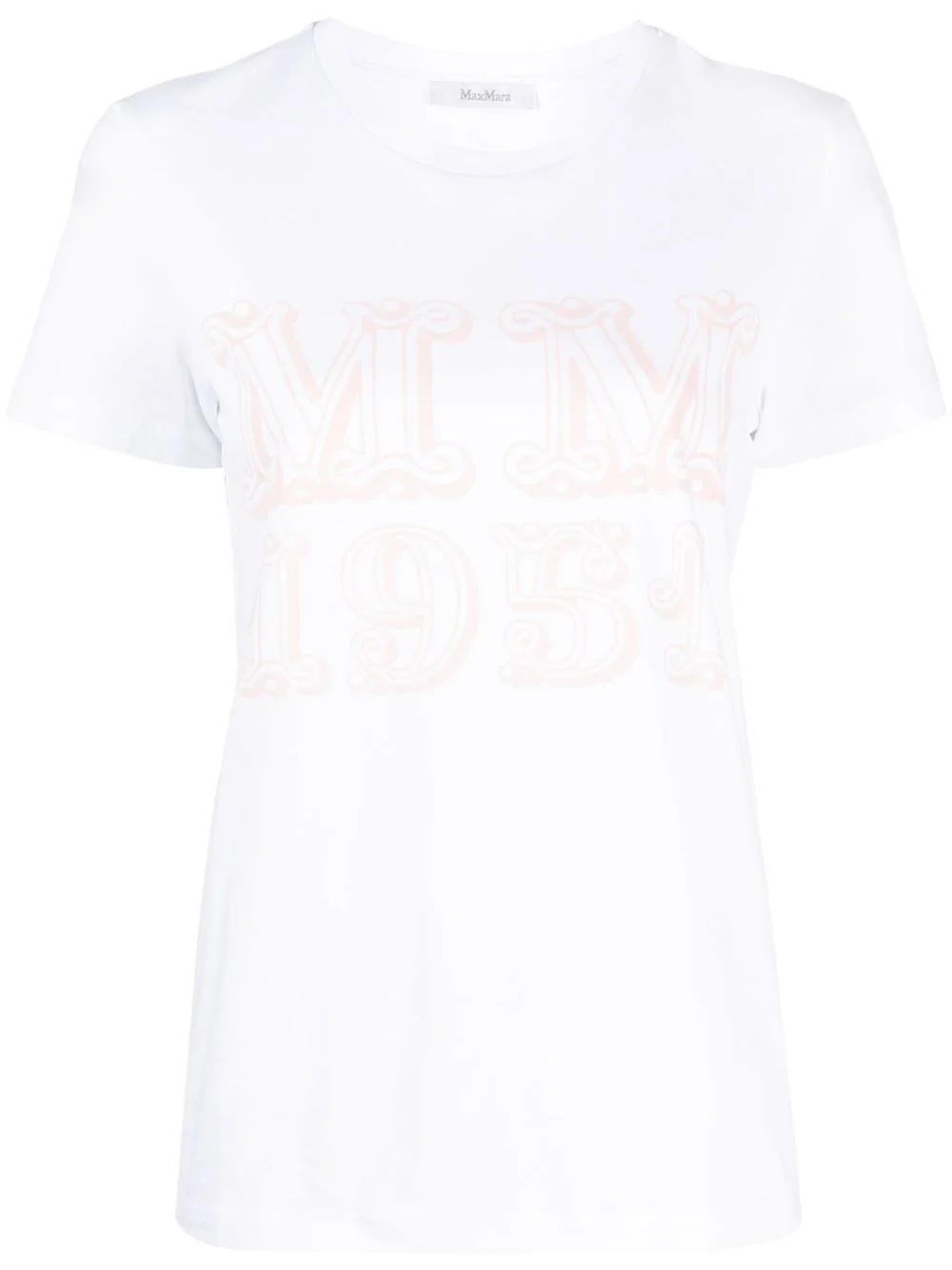 logo-print short-sleeve cotton T-shirt - 1