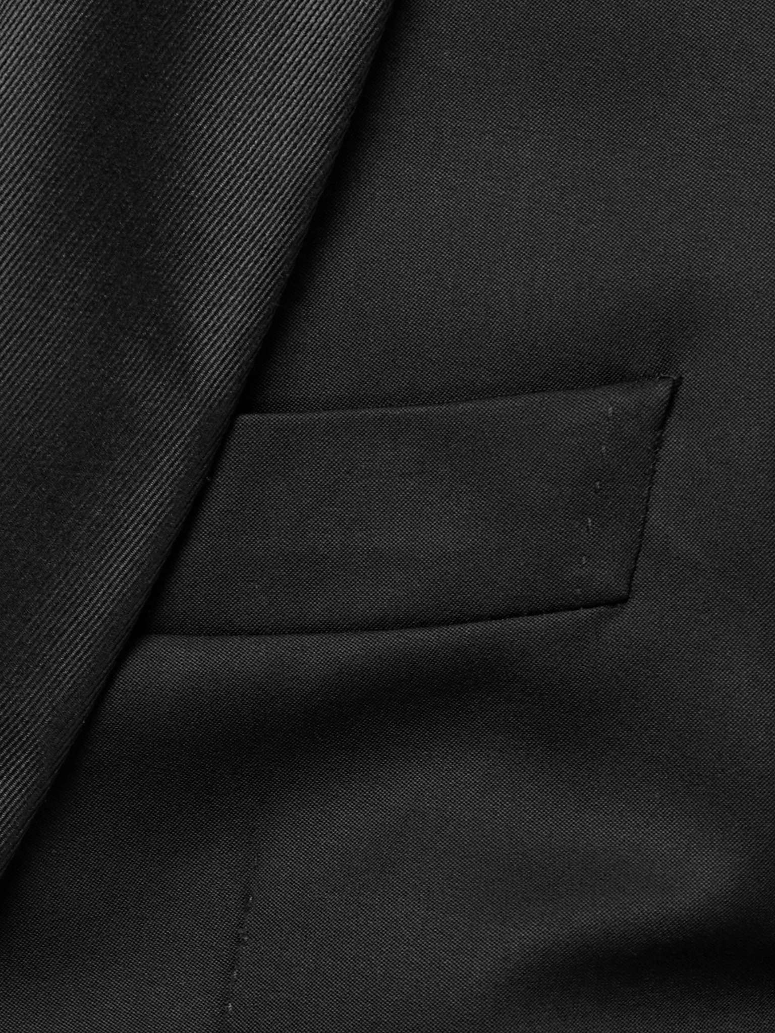 Grosgrain-Trimmed Wool Tuxedo Jacket - 5