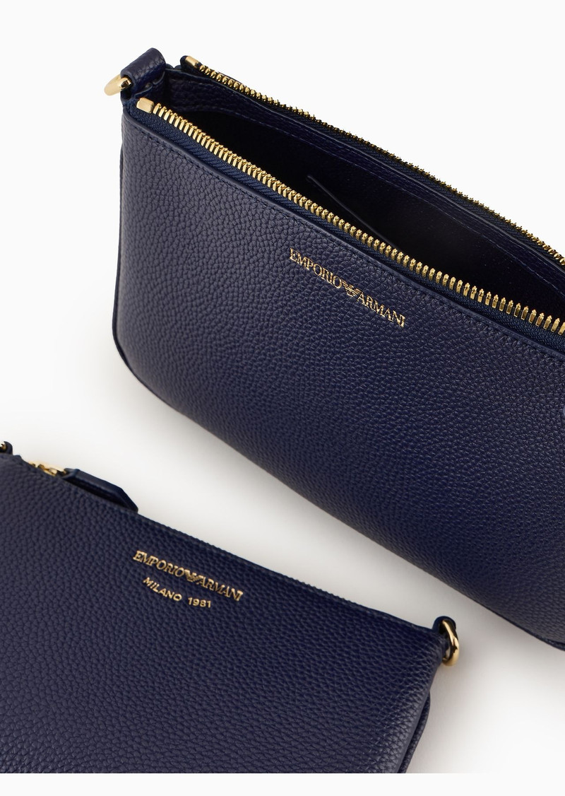 Deer-print double mini bag with shoulder strap 4