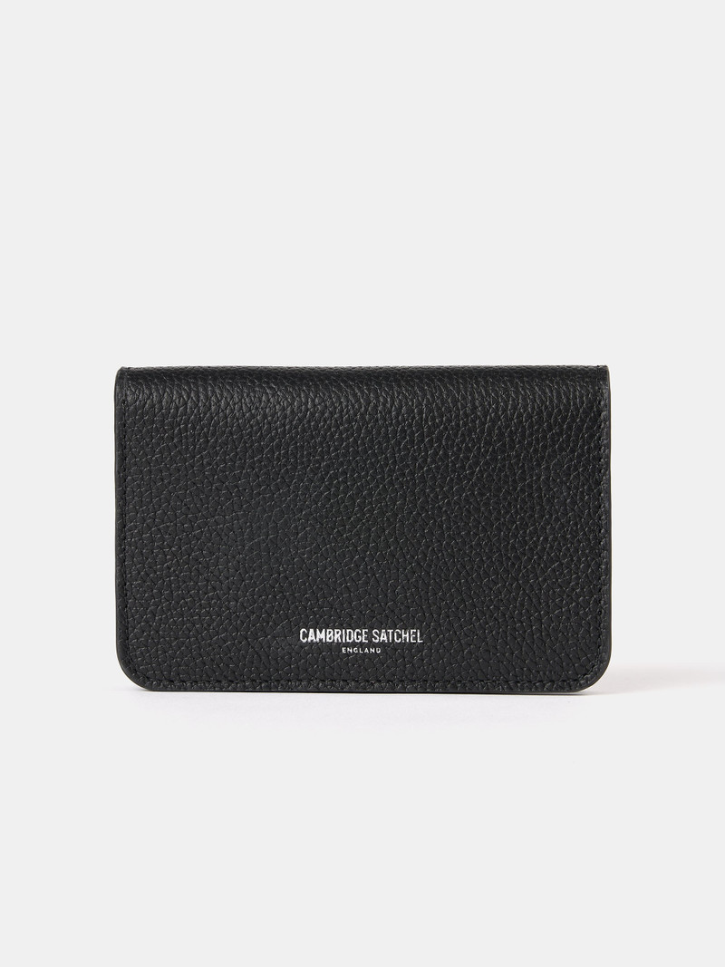 Cambridge Satchel The Small Push Lock Purse - Black Madras Grain outlook