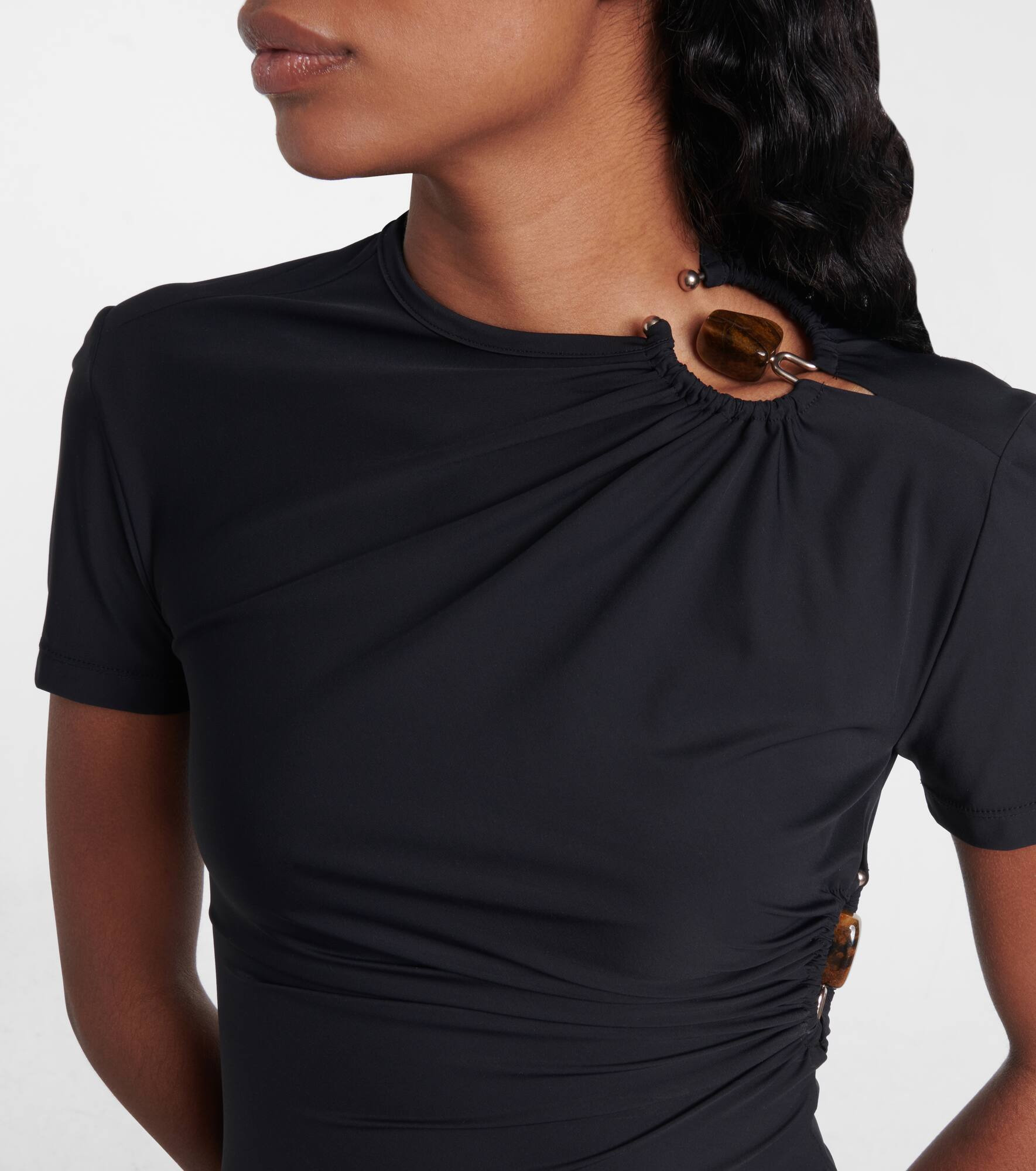Orbit ruched minidress - 4