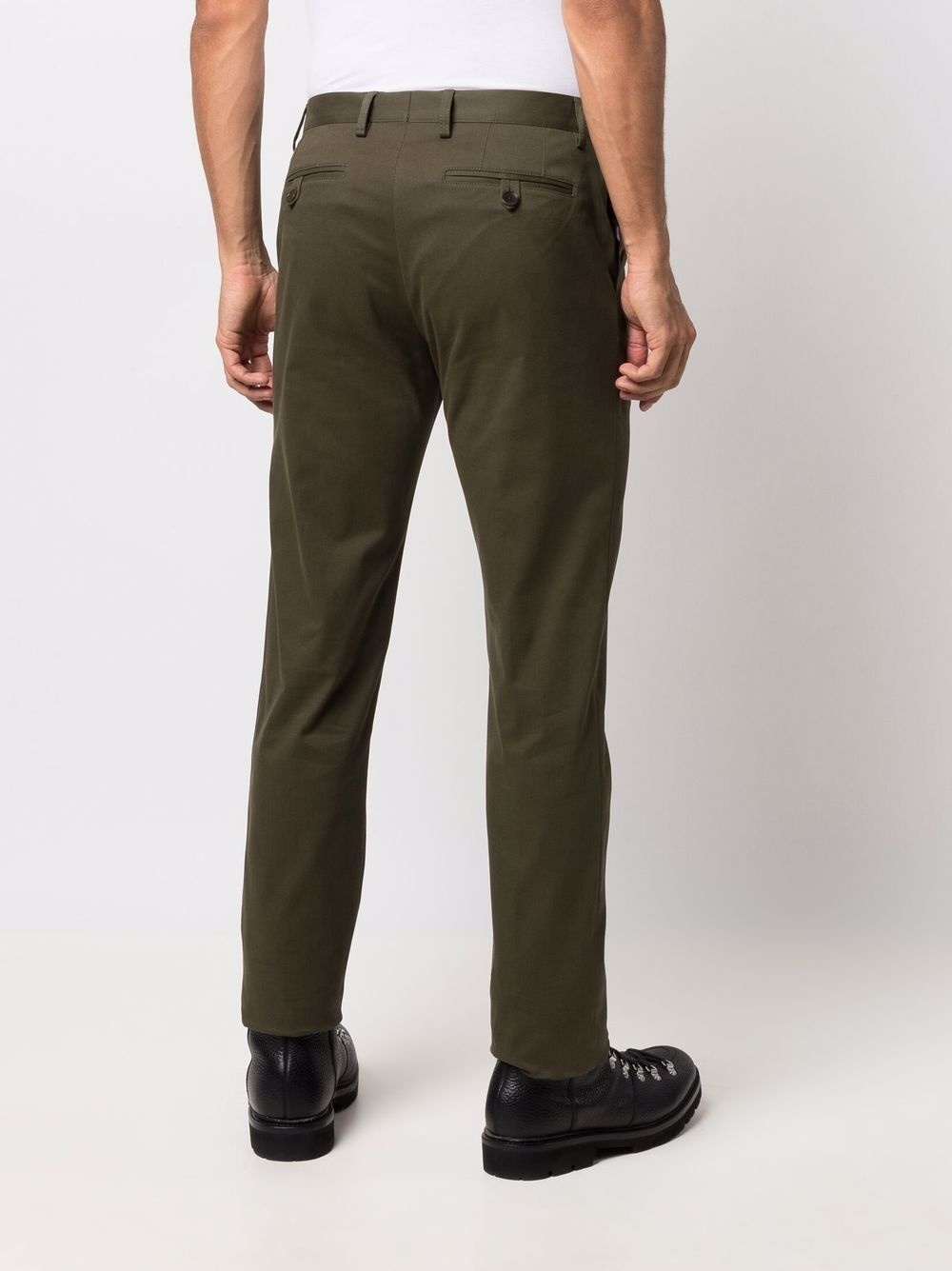 slim-cut trousers - 4