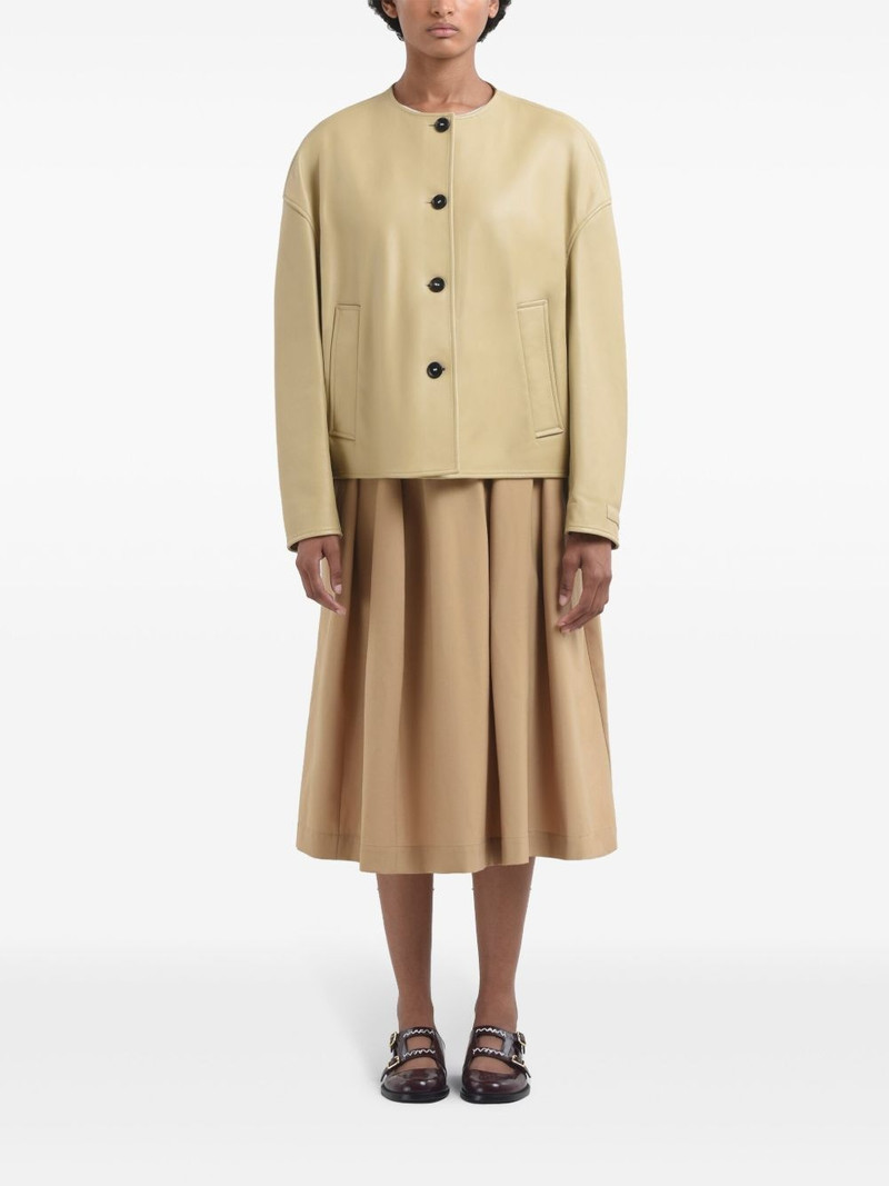 Marni leather jacket outlook