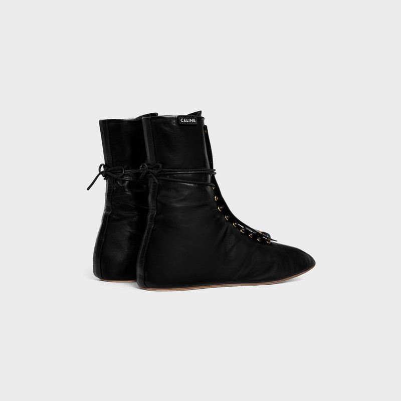 CELINE BALLET HIGH - LACE-UP BOOT IN LAMBSKIN outlook